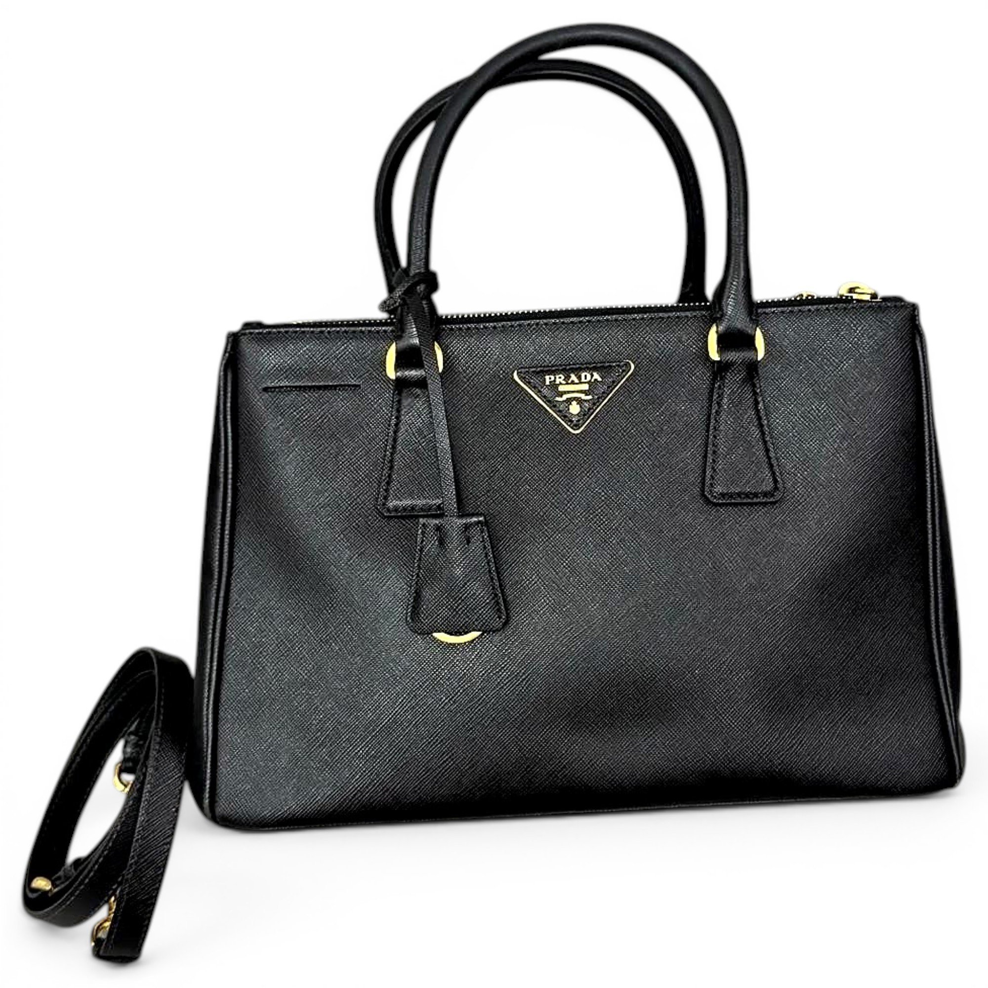Galleria leather handbag