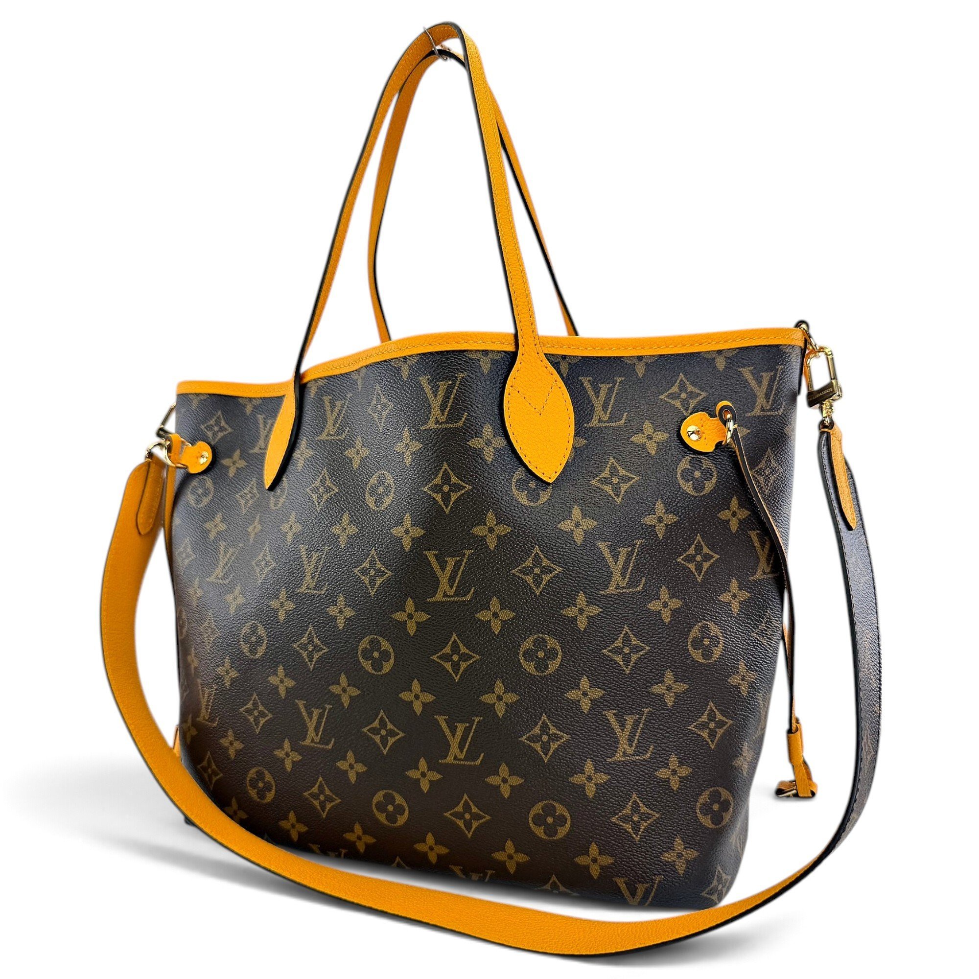 Neverfull leather tote