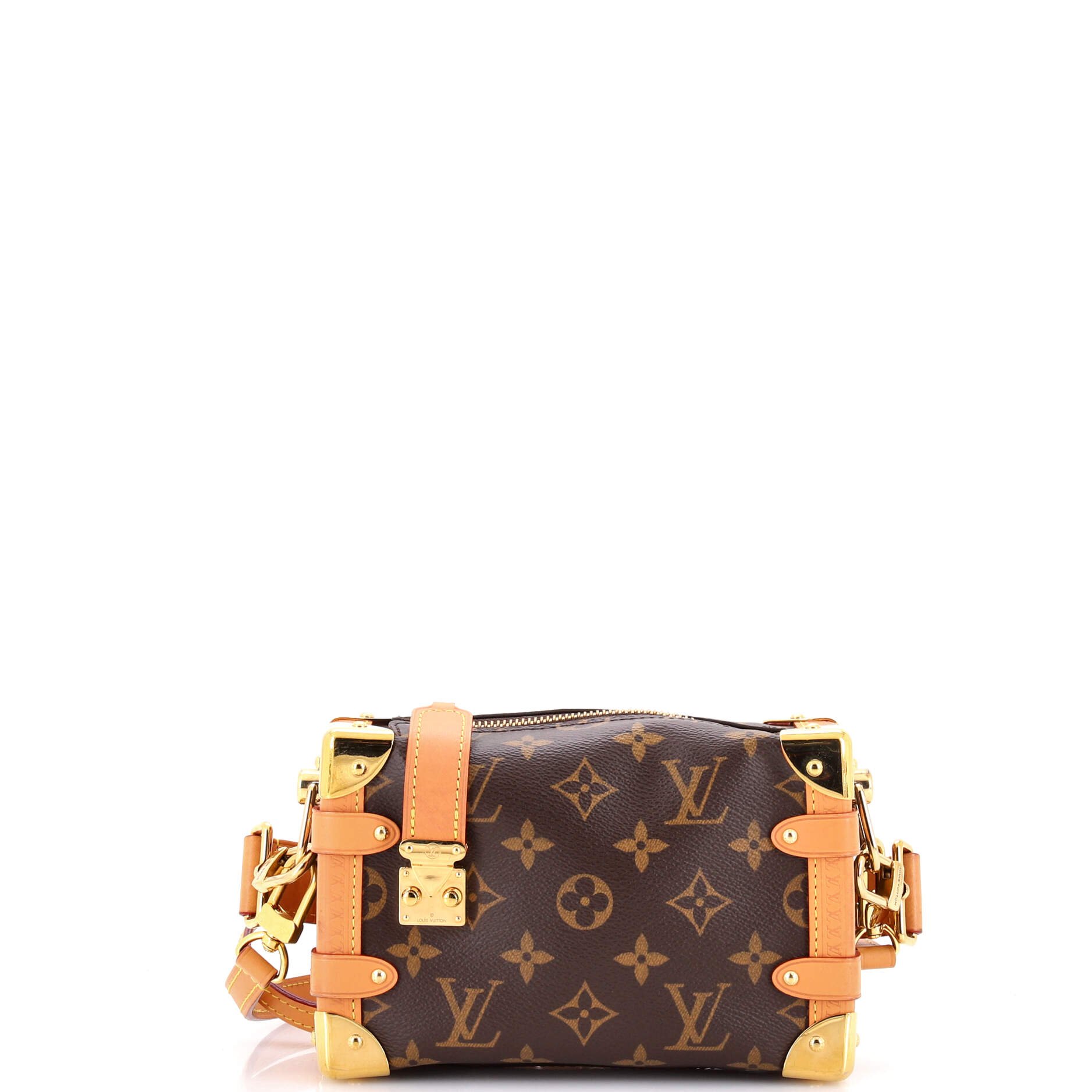 Side Trunk Handbag Monogram Canvas PM
