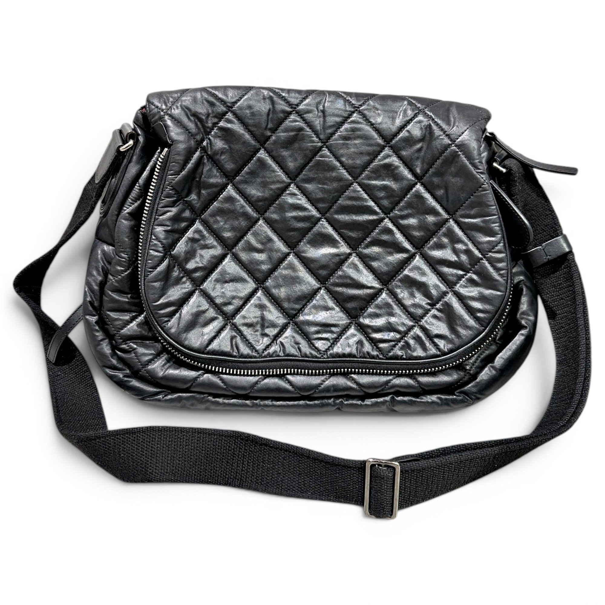 Leather crossbody bag