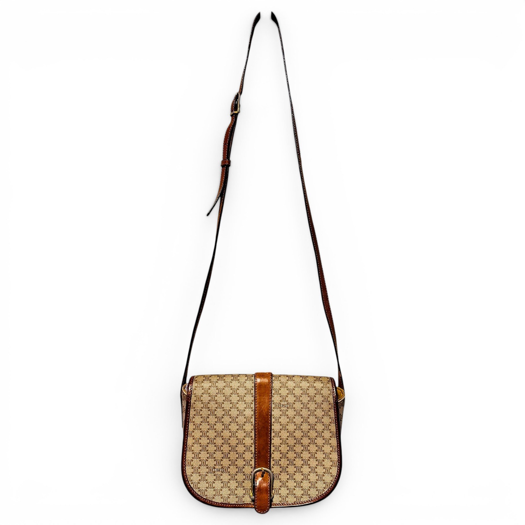 Leather crossbody bag