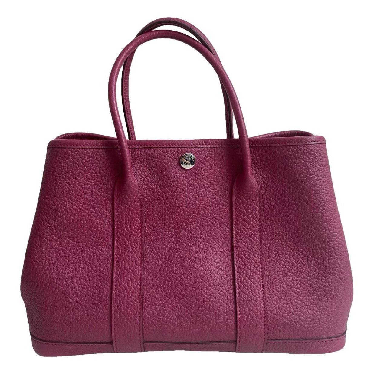 Garden Party leather handbag