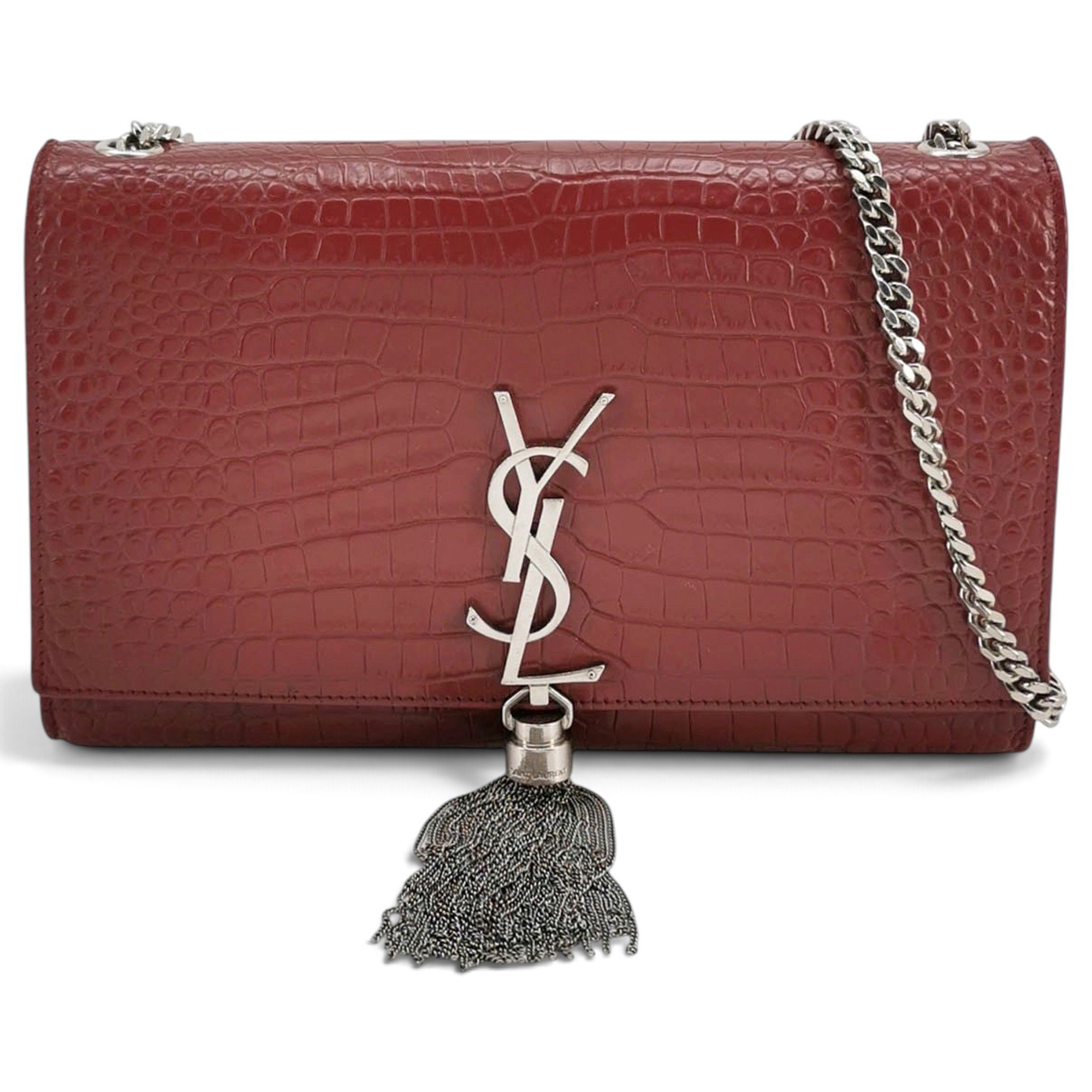 Pompom Kate leather crossbody bag