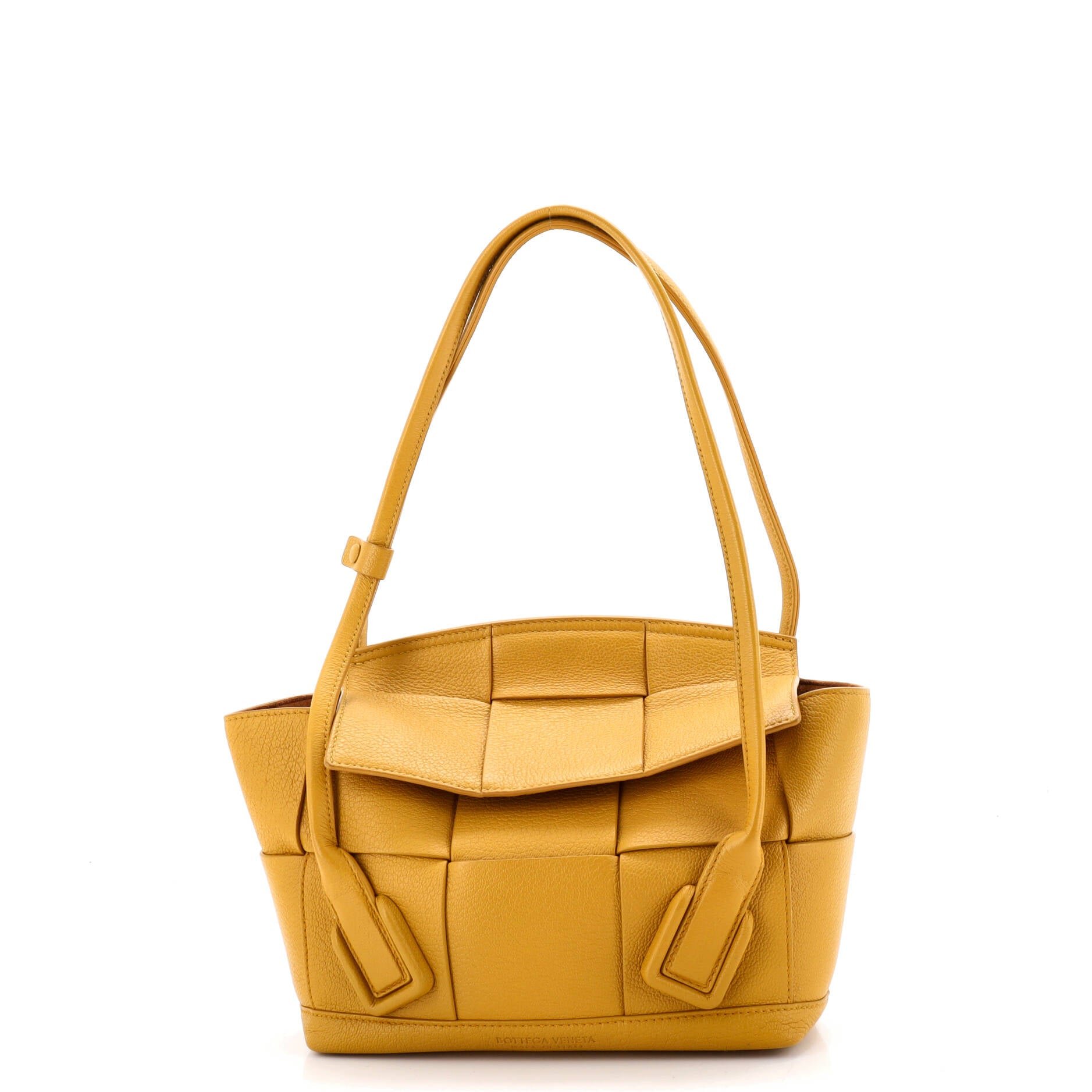 Bottega Veneta Arco Bag Maxi Intrecciato Leather Small