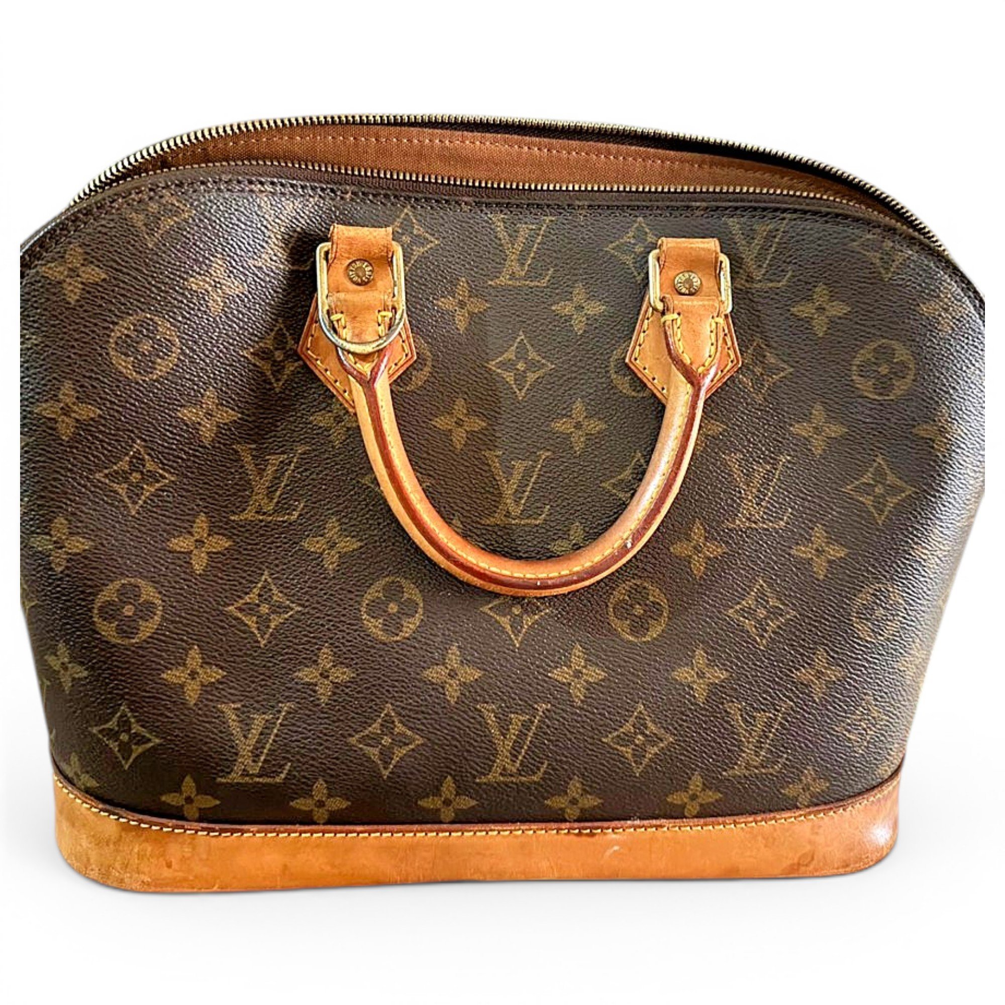 Alma leather handbag