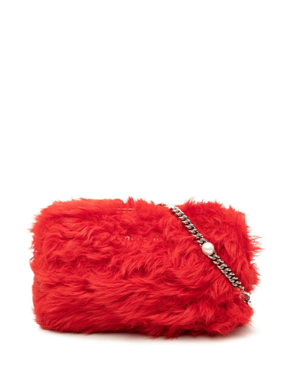 2010-2026 Shearling Pearl Chain crossbody bag