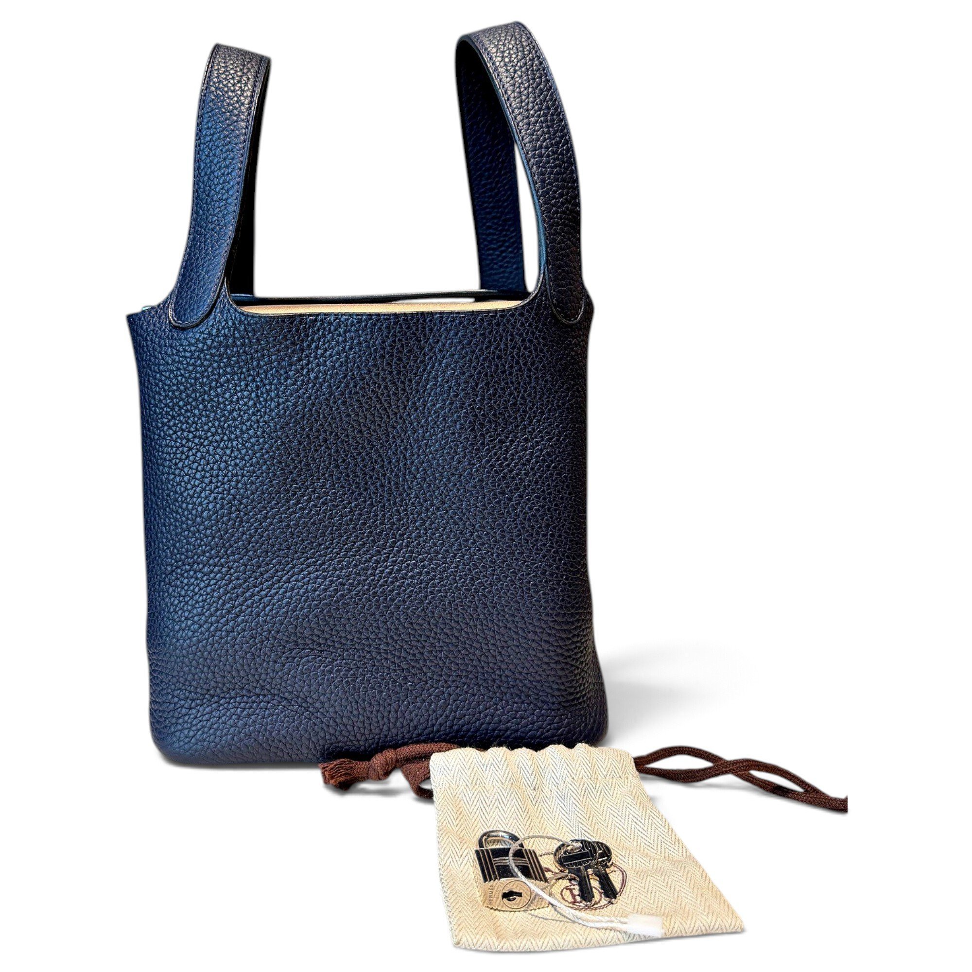 Leather handbag