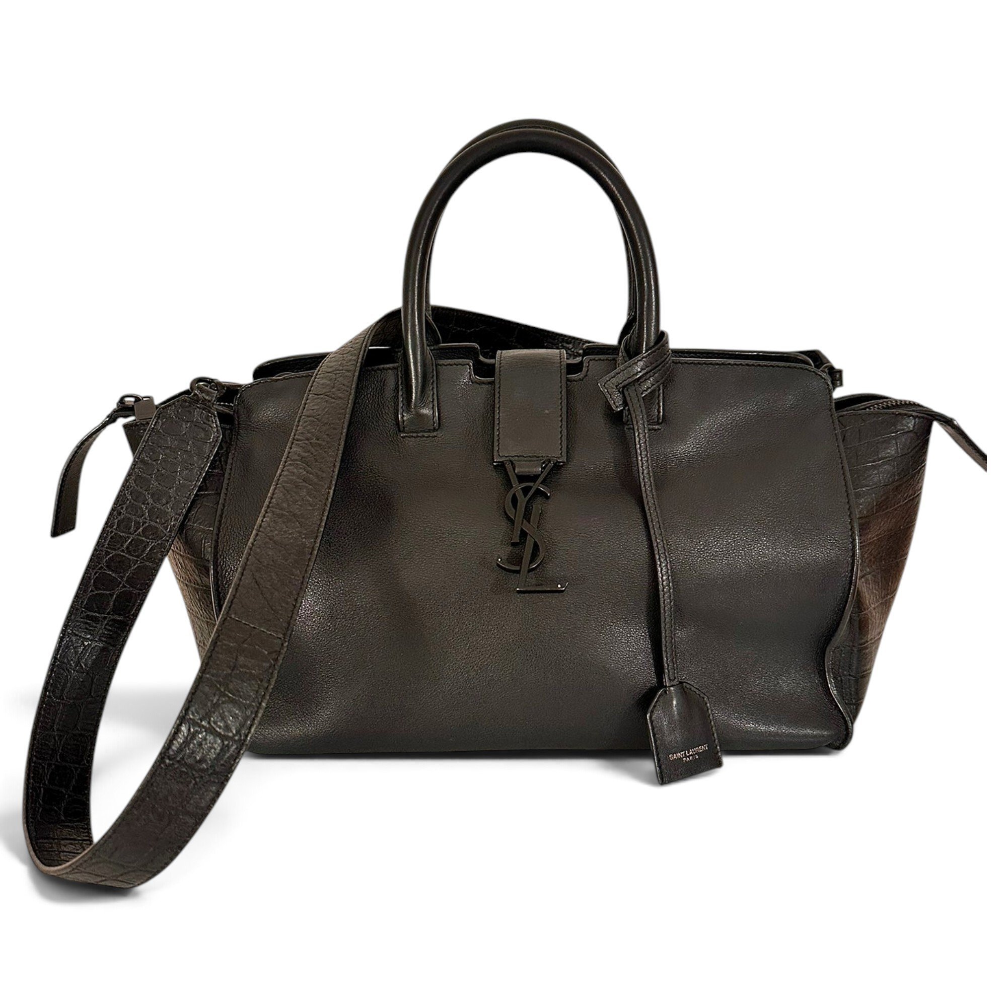Downtown leather handbag