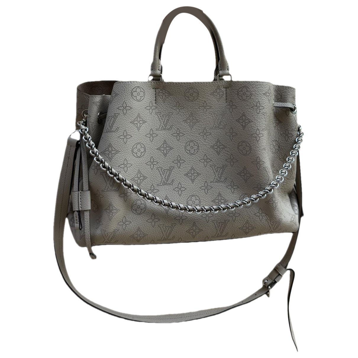 Leather tote