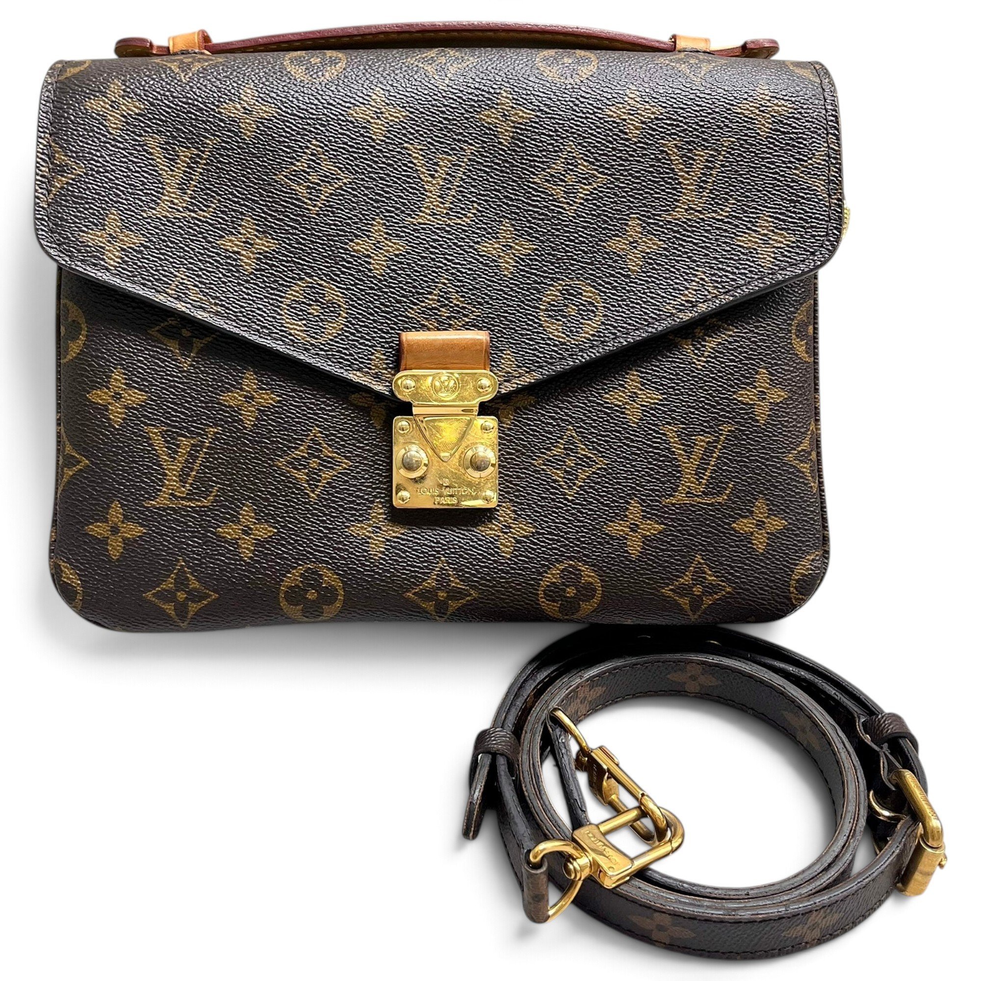 Louis Vuitton Metis leather handbag