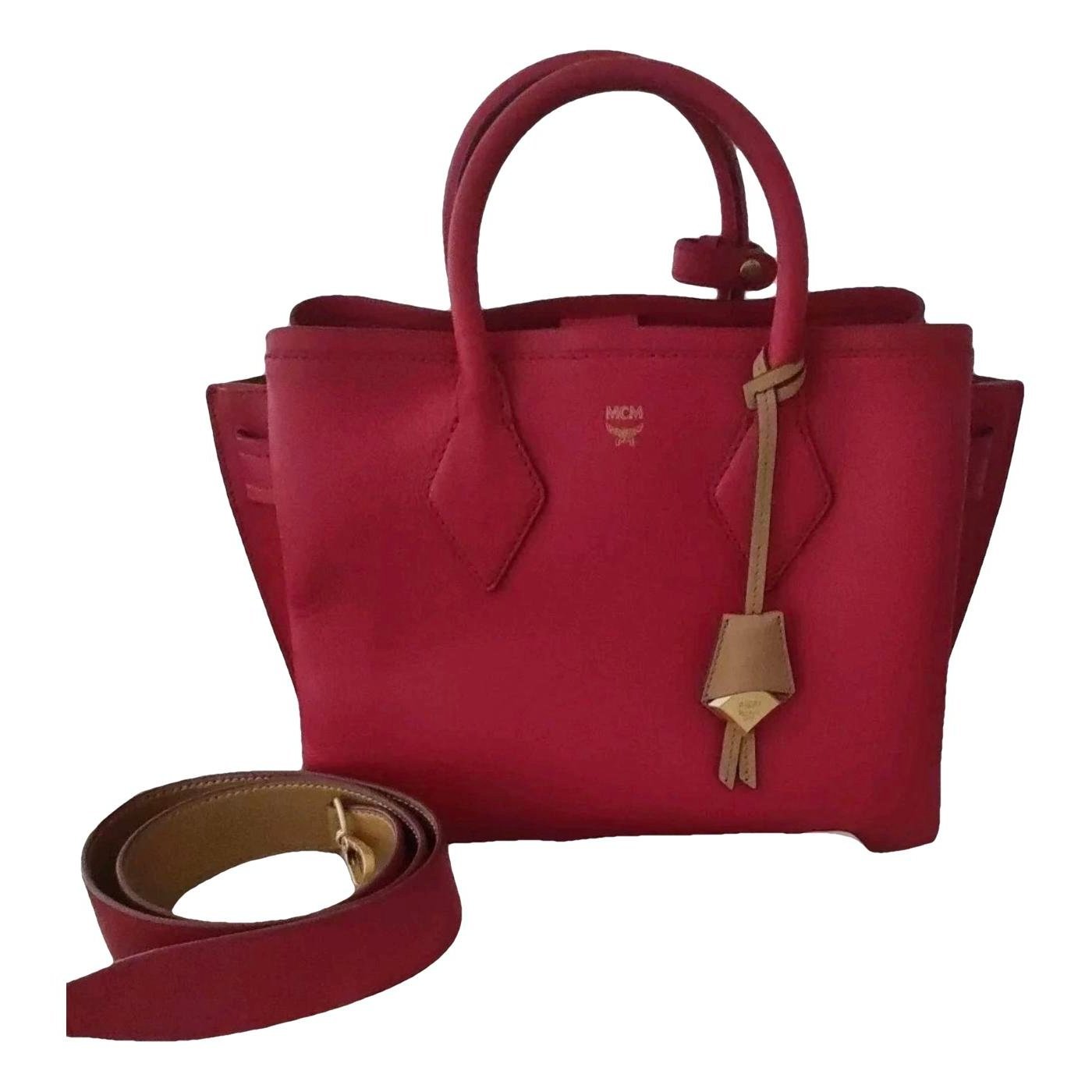 MCM Milla leather handbag