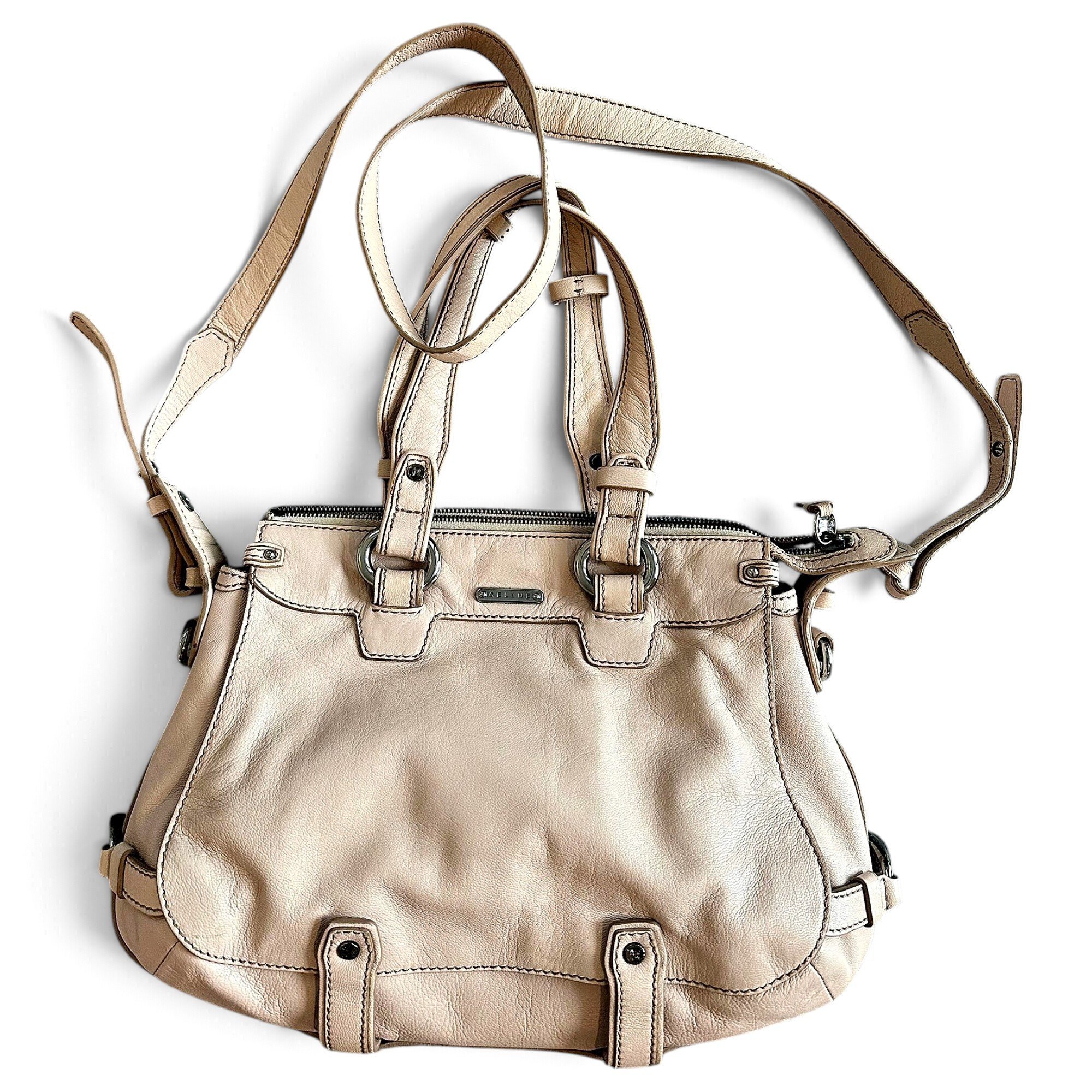 Leather handbag
