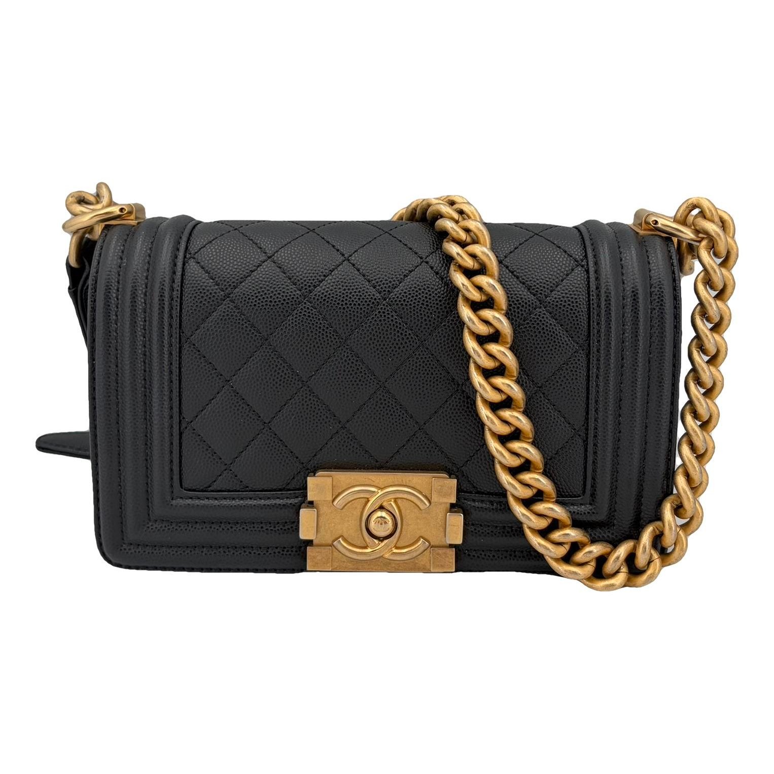 Boy leather crossbody bag