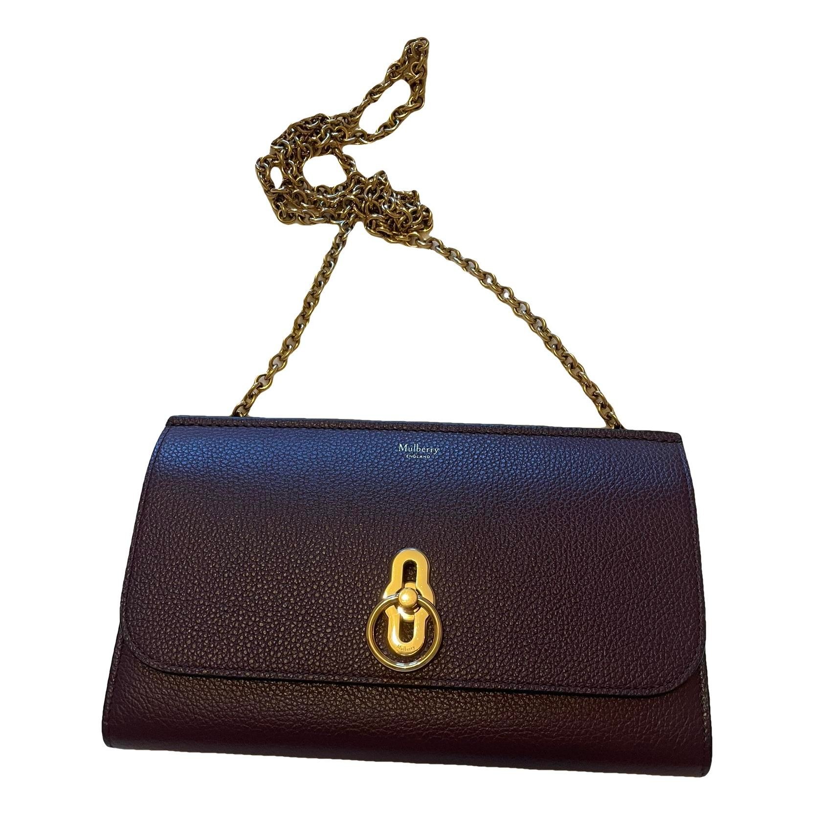Mulberry Leather clutch bag