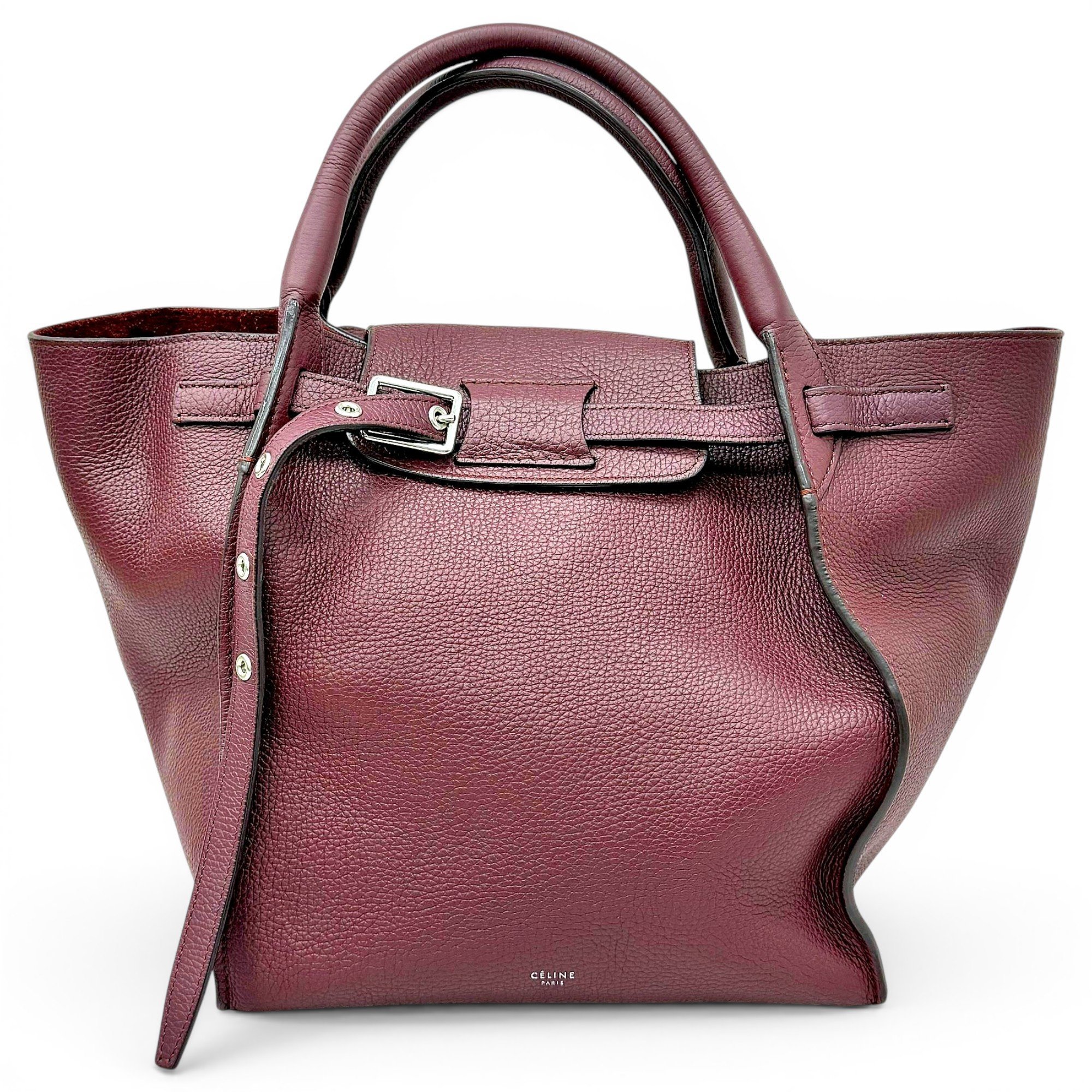 Big Bag leather handbag