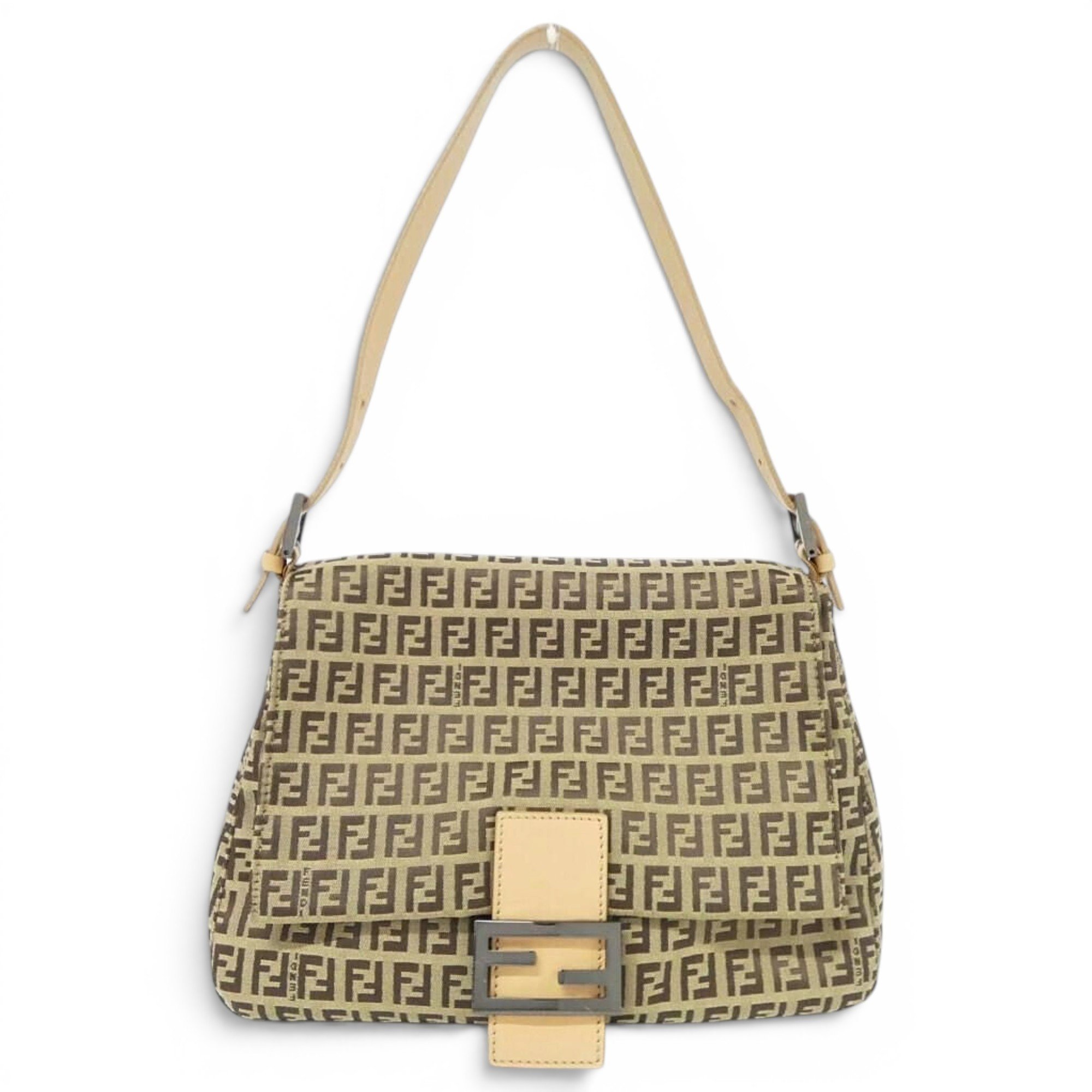Baguette leather handbag