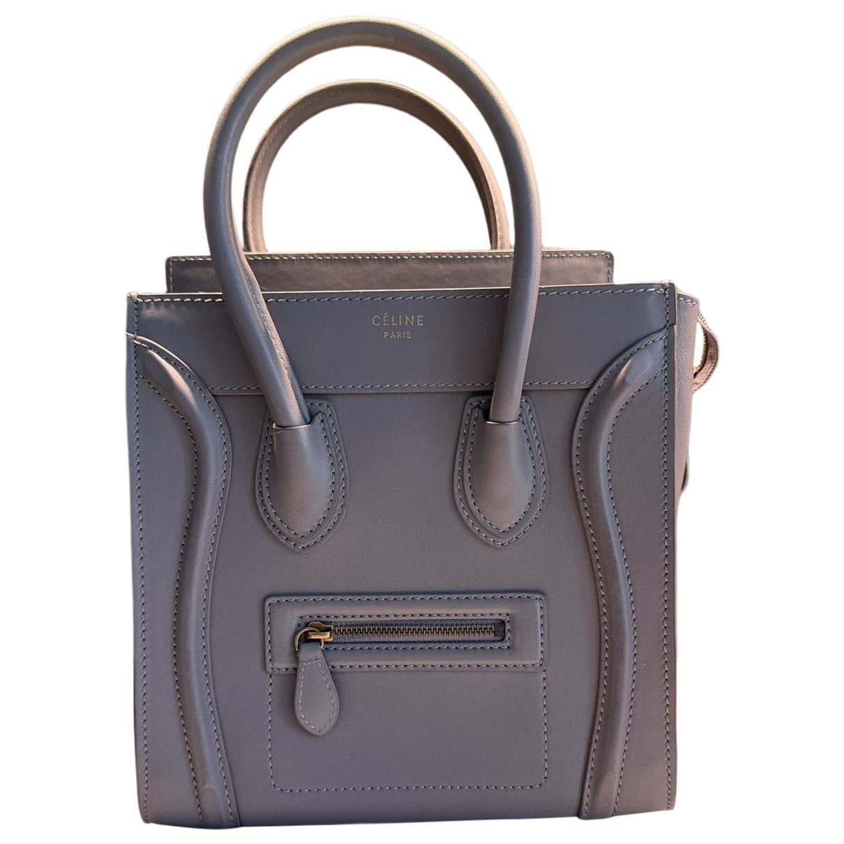 Luggage leather handbag