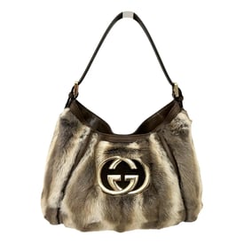 Gucci Hobo mink handbag