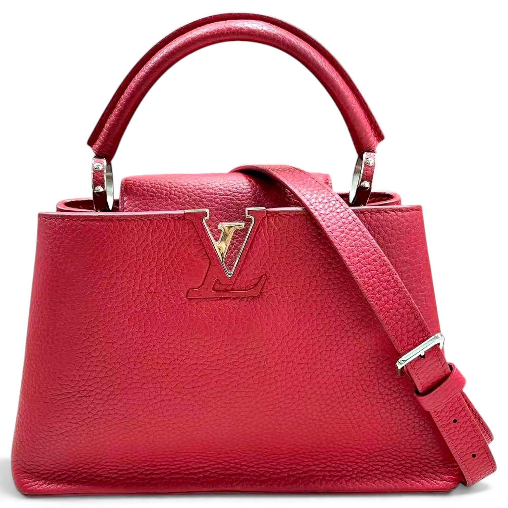 Capucines leather handbag