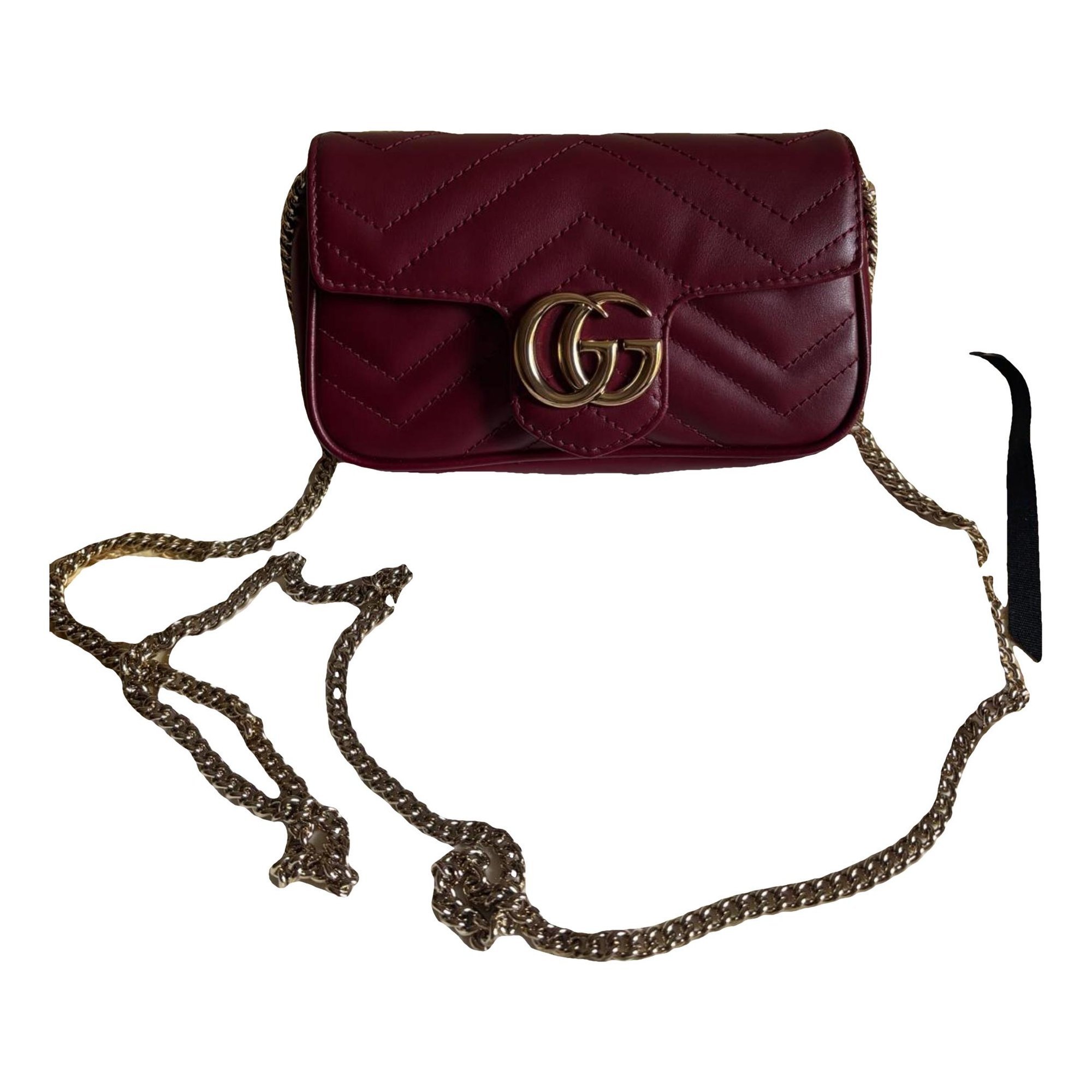 Marmont leather clutch bag