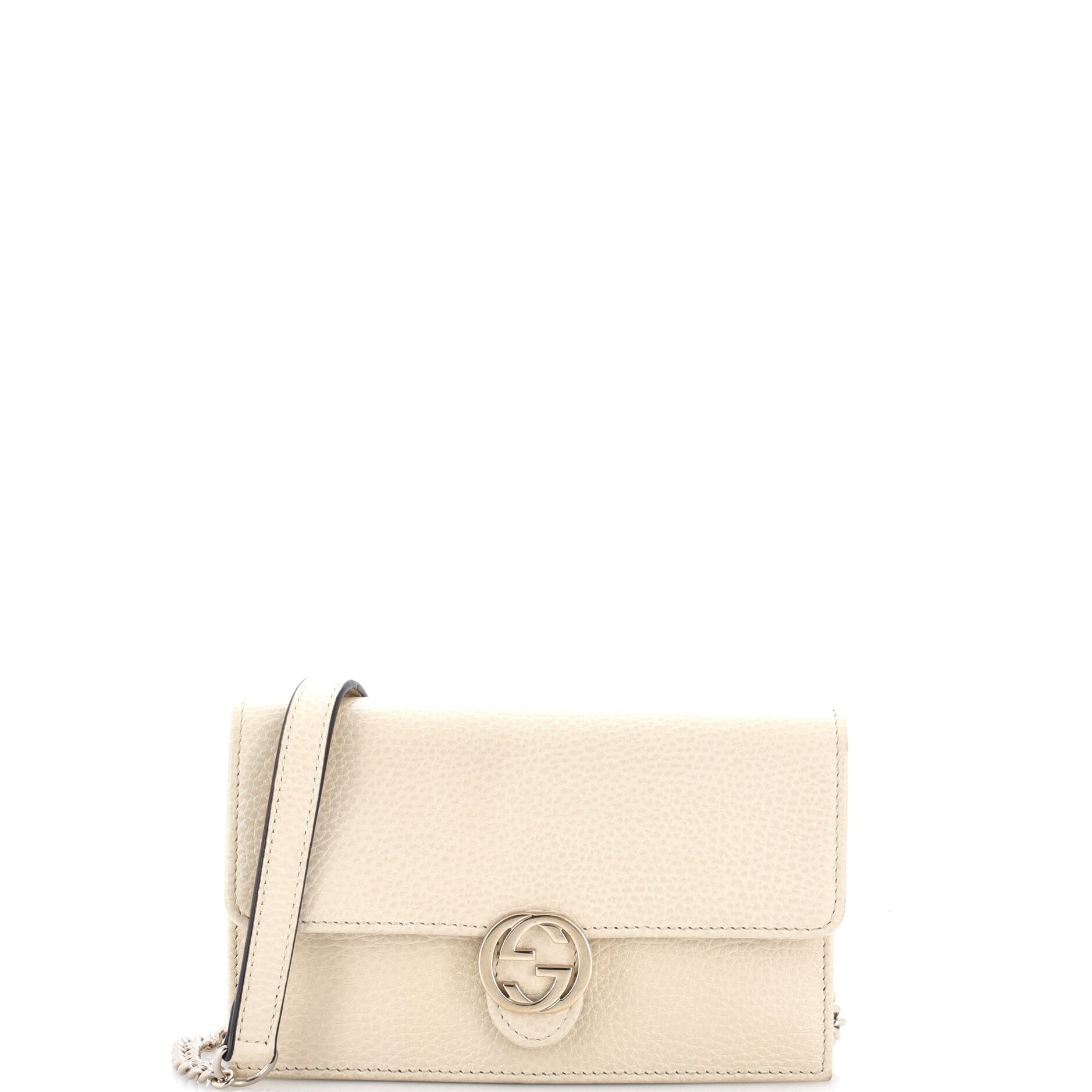 Interlocking Wallet on Chain Leather