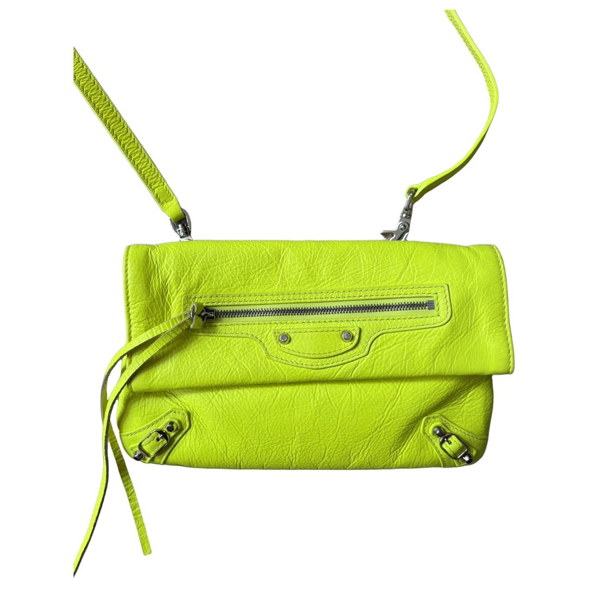 Balenciaga Envelop leather crossbody bag