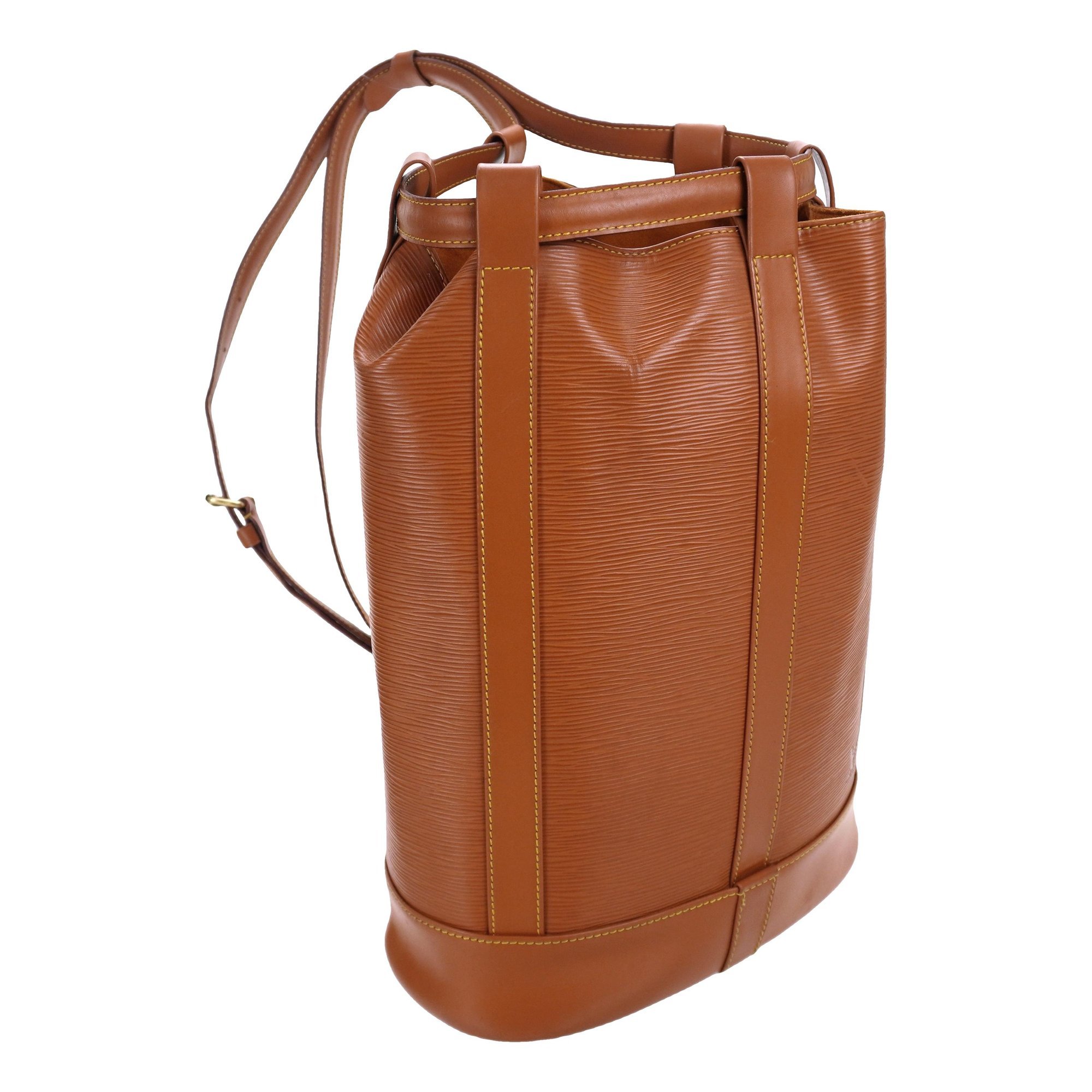 Randonnée leather backpack