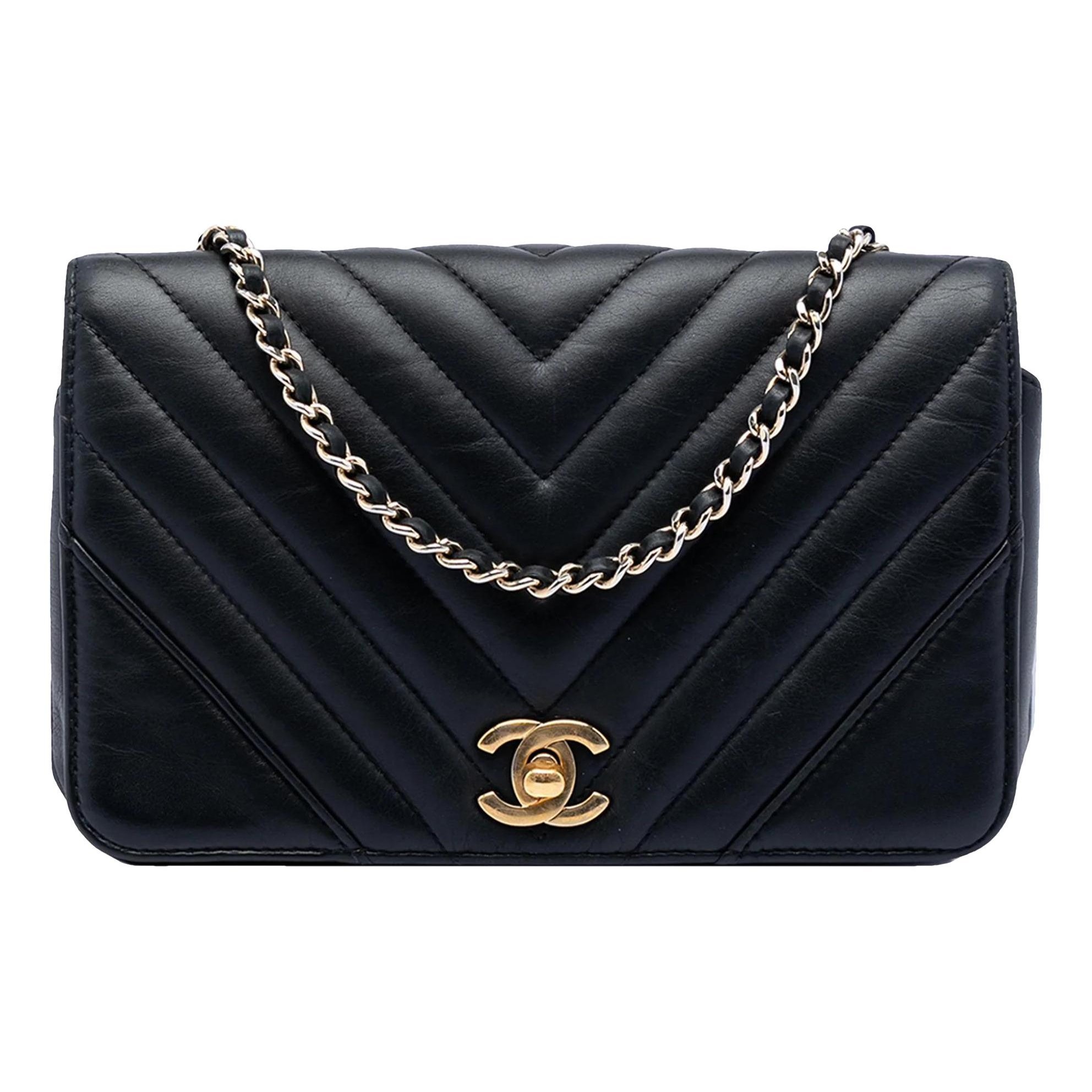 Statement leather handbag