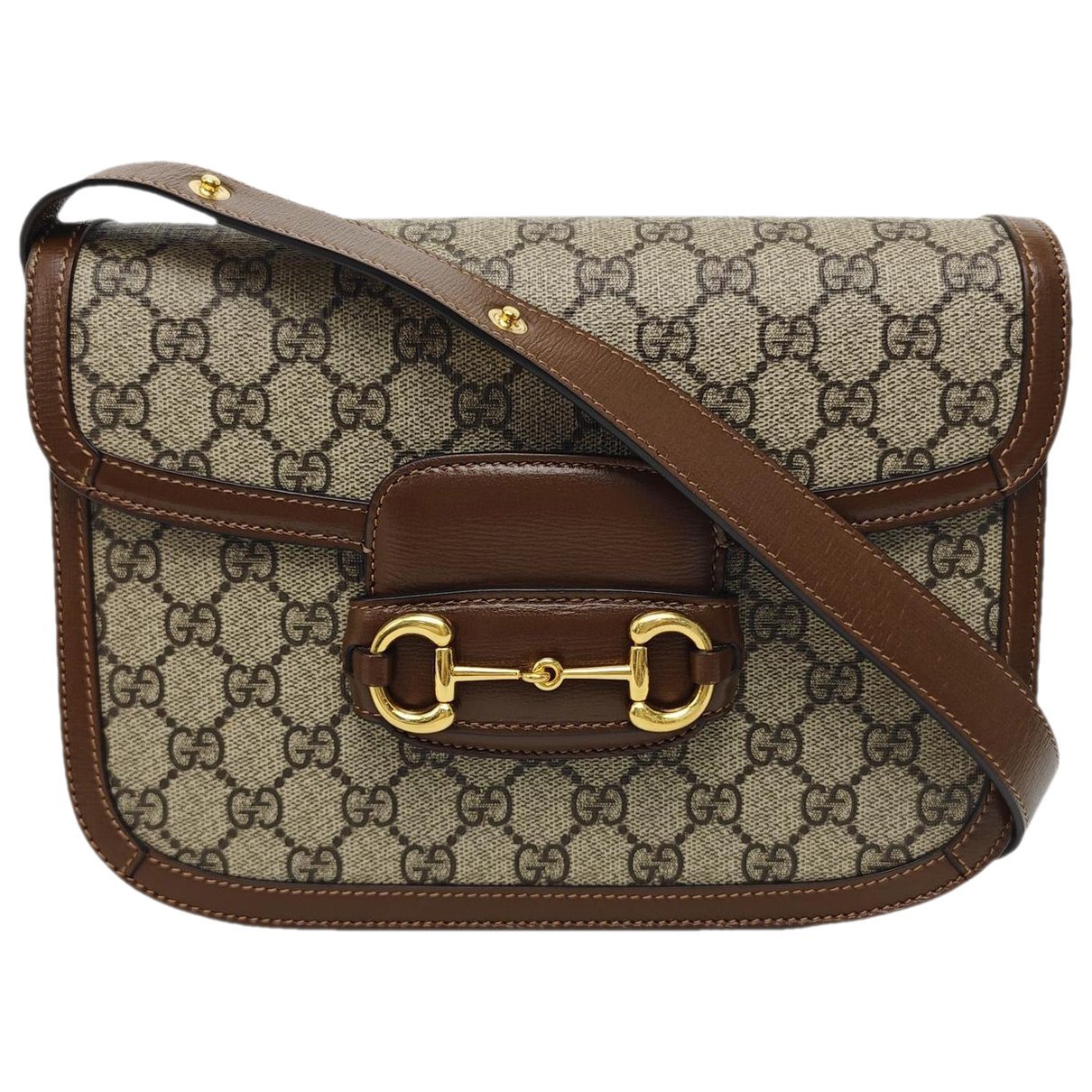 Handle Horsebit 1955 leather crossbody bag