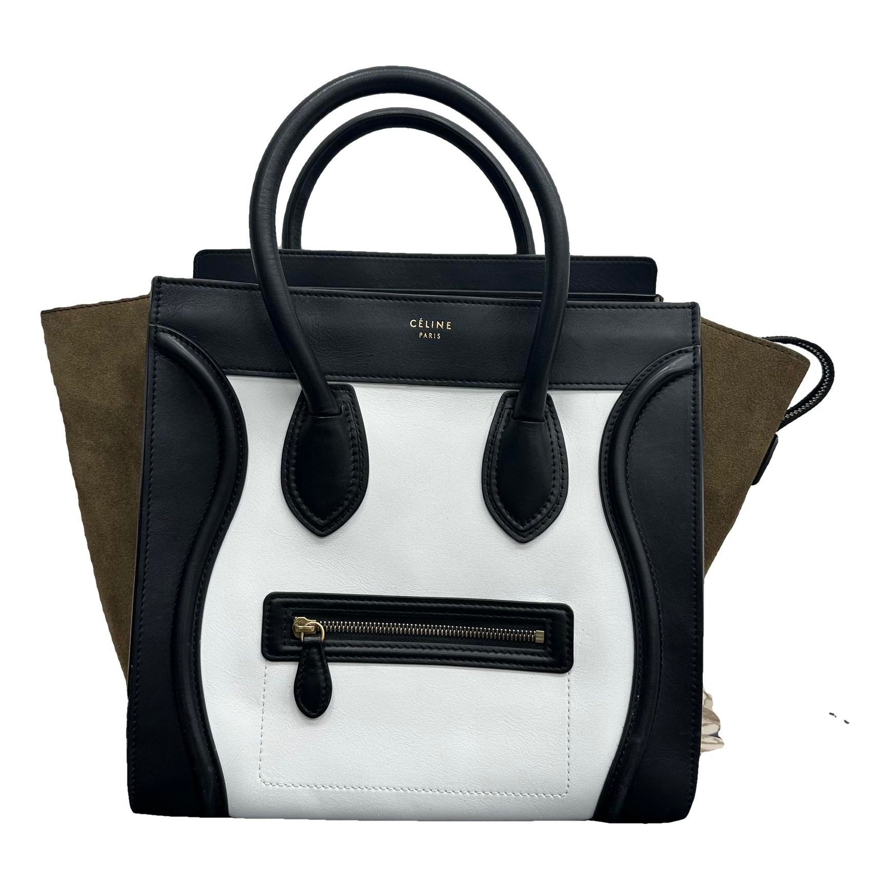Luggage leather handbag