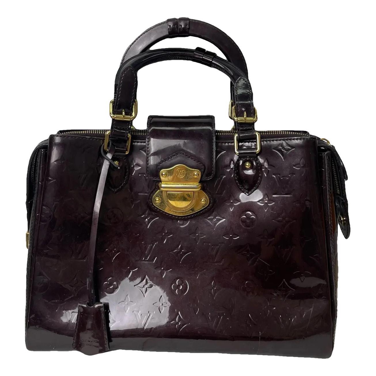 Melrose patent leather handbag