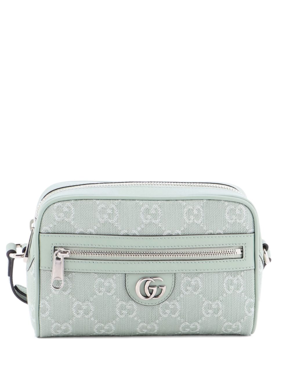 Ophidia NM GG Denim and Leather Mini shoulder bag