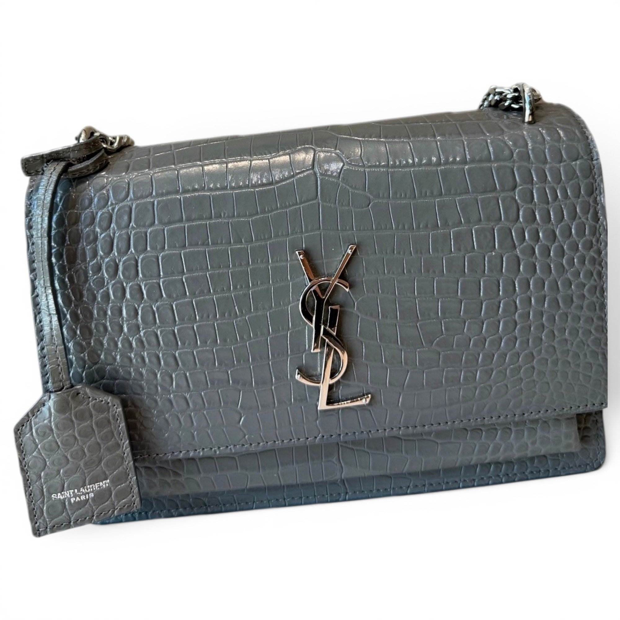 Sunset leather handbag