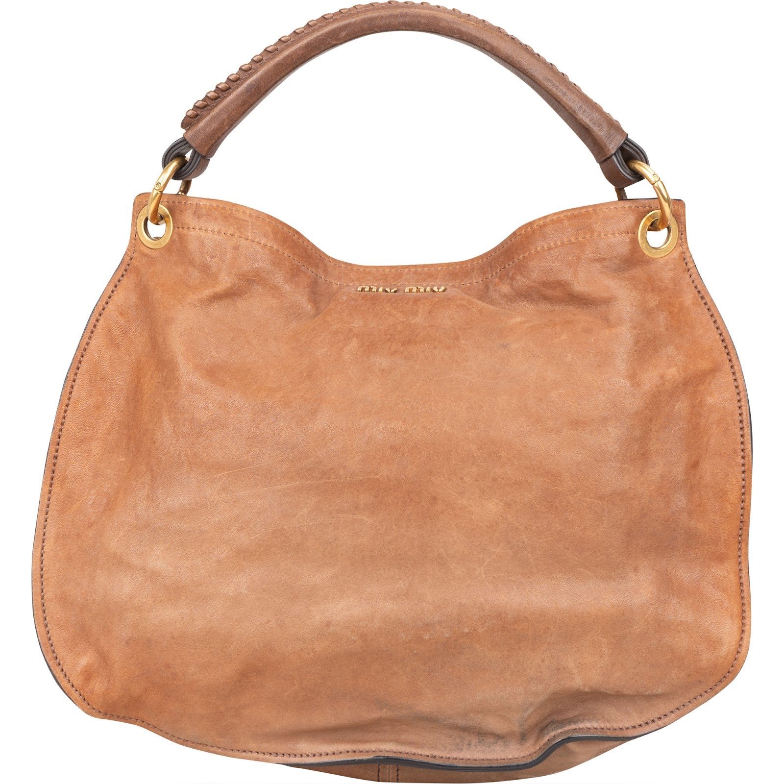 Miu Miu Vitello leather handbag
