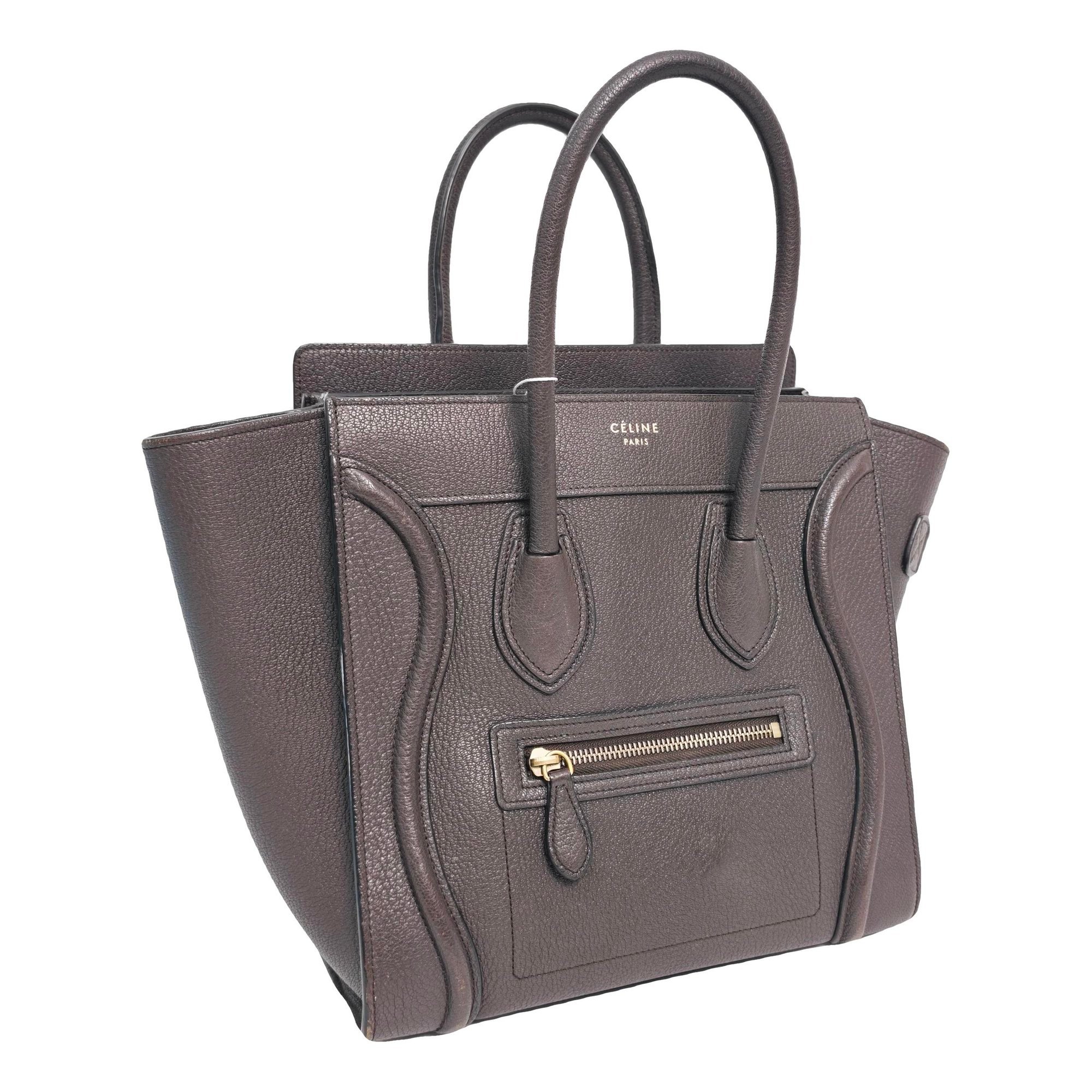 Luggage leather bag