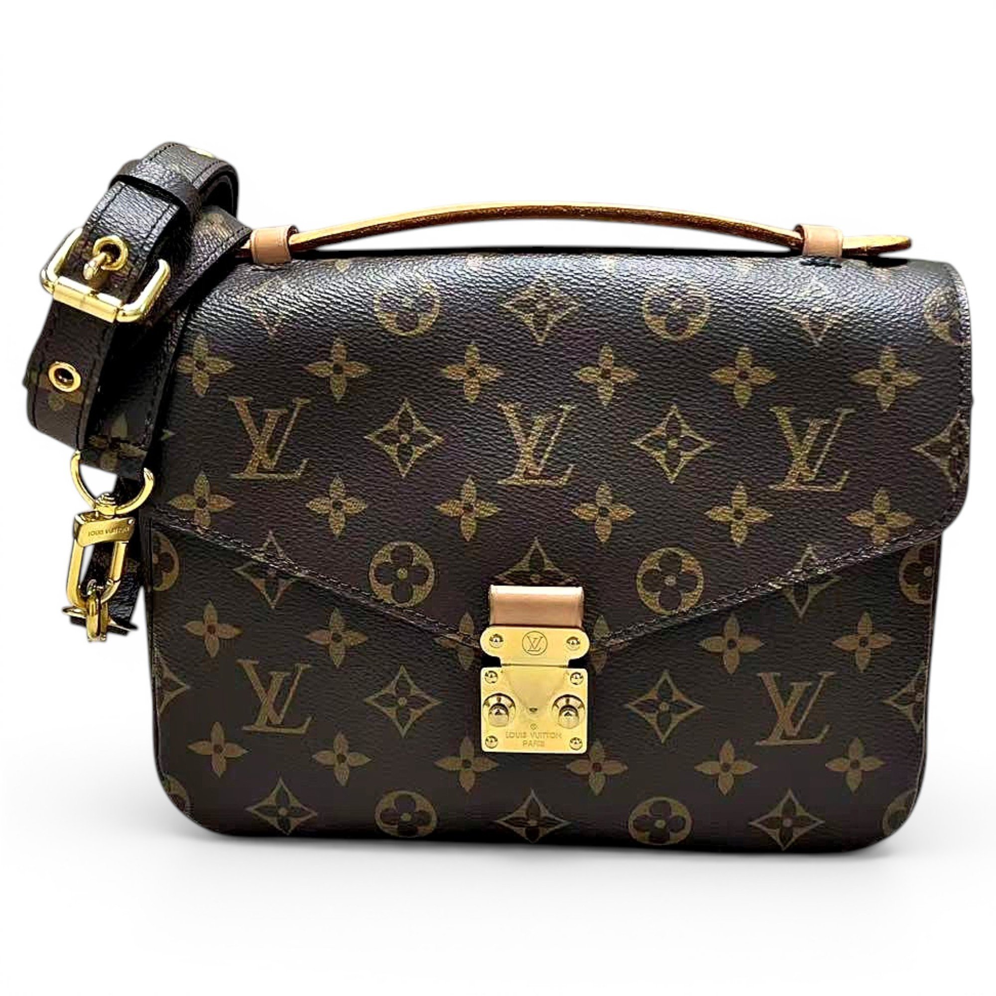 Metis leather handbag