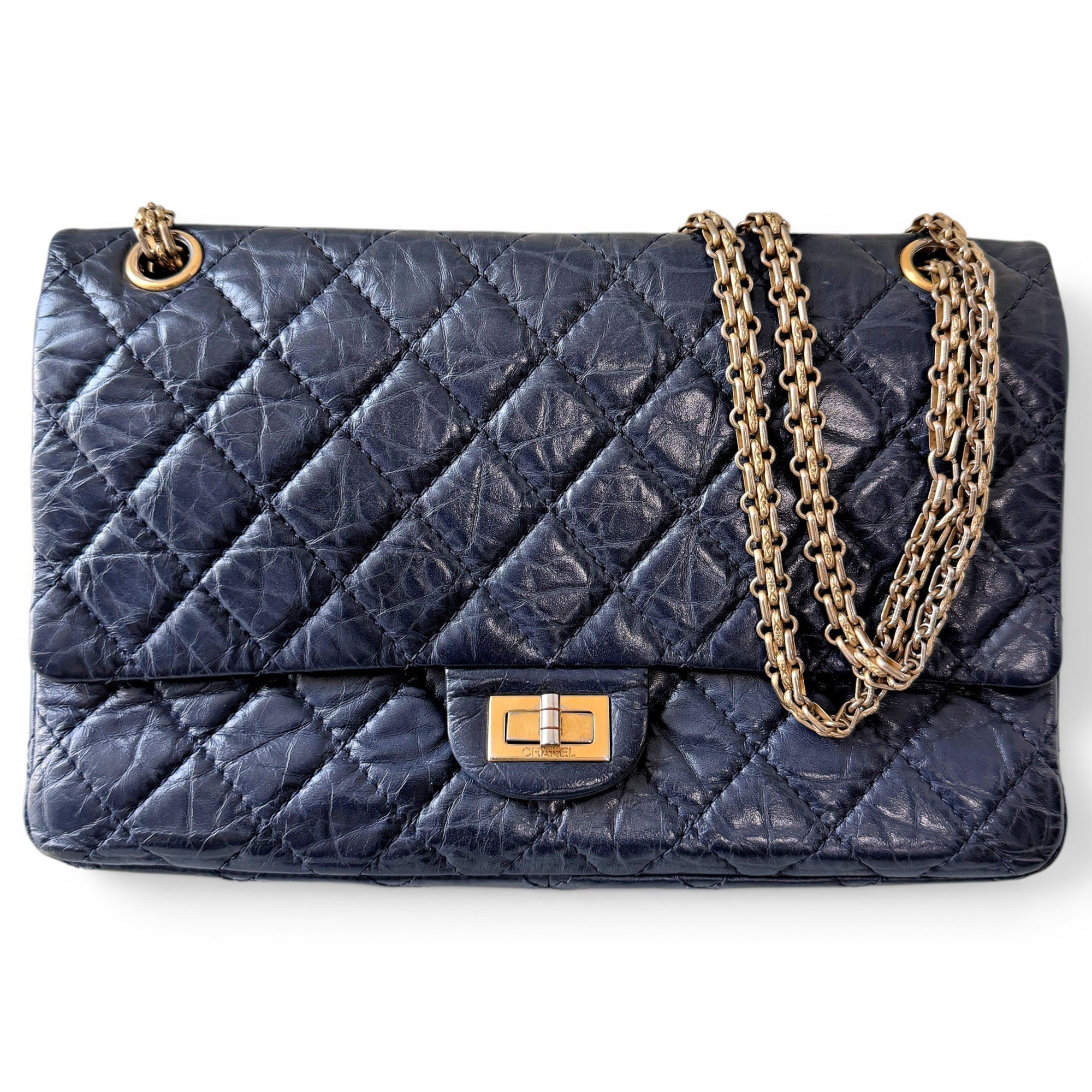 2.55 leather handbag