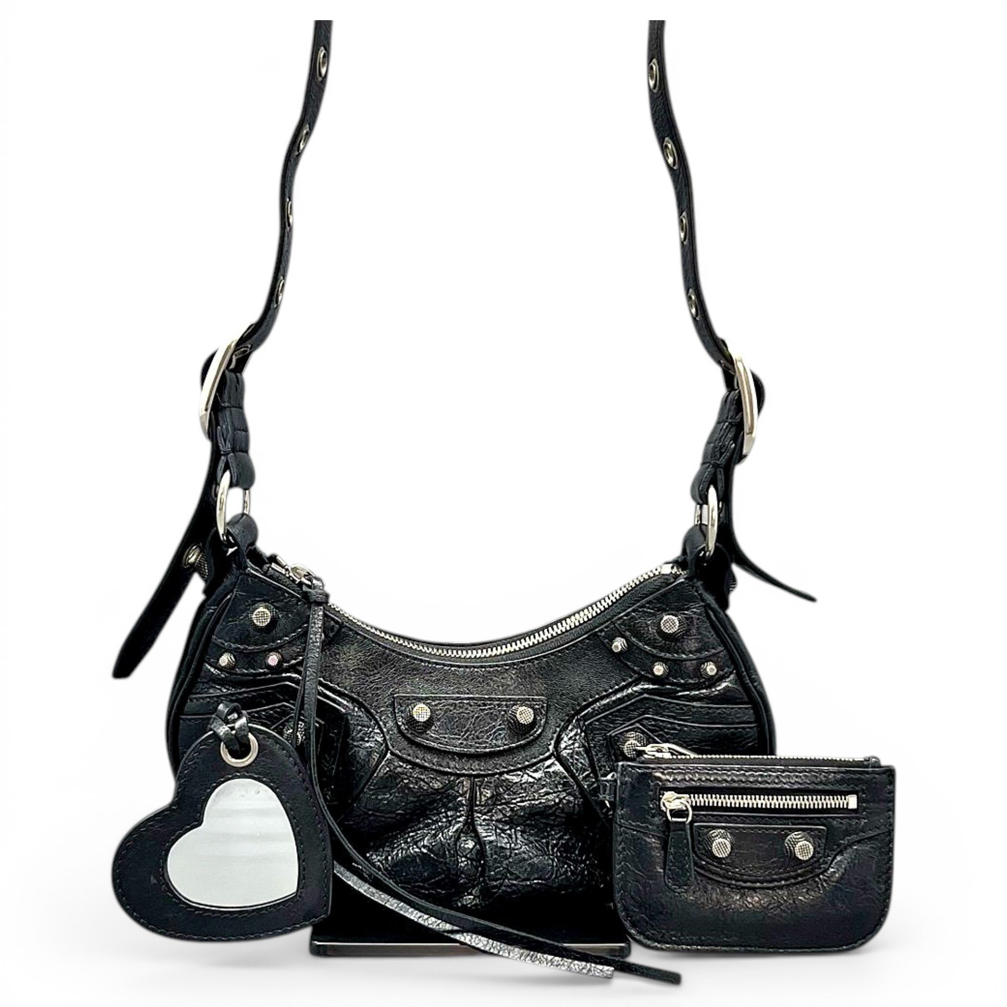 Le Cagole leather handbag