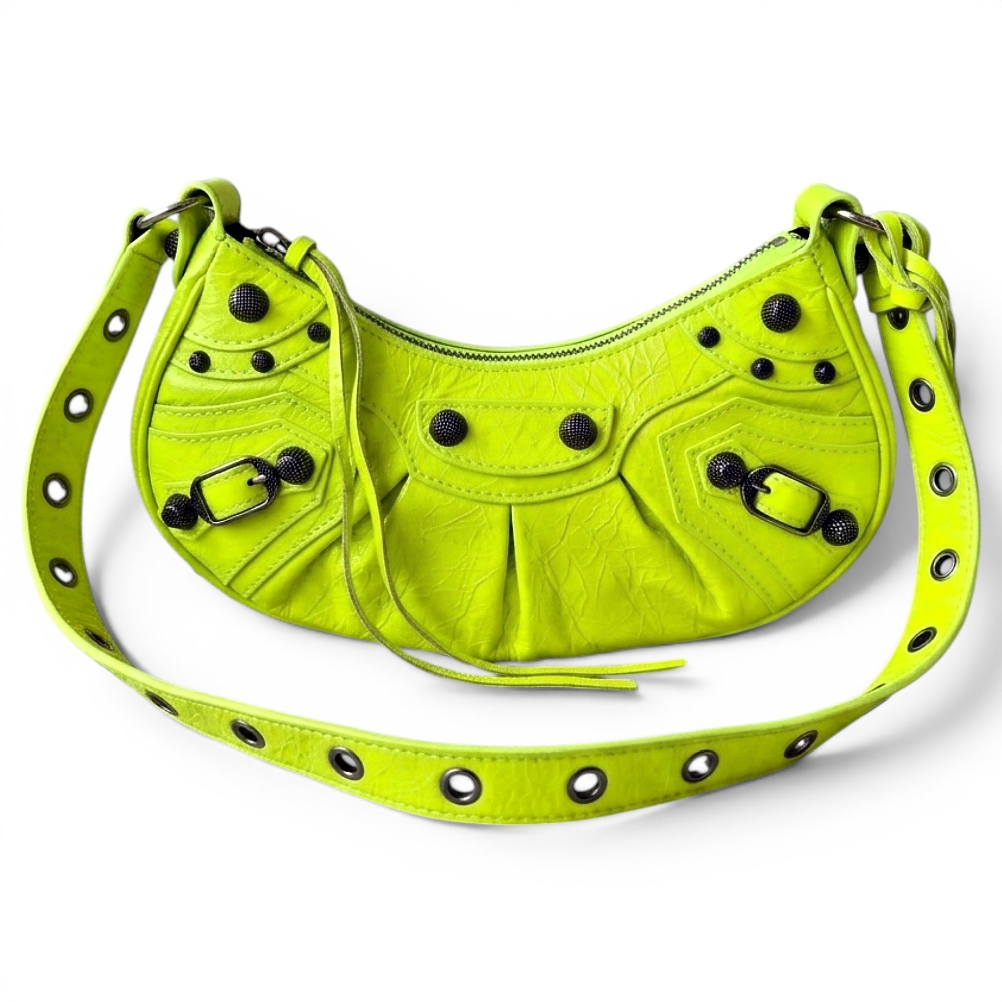 Le Cagole leather handbag