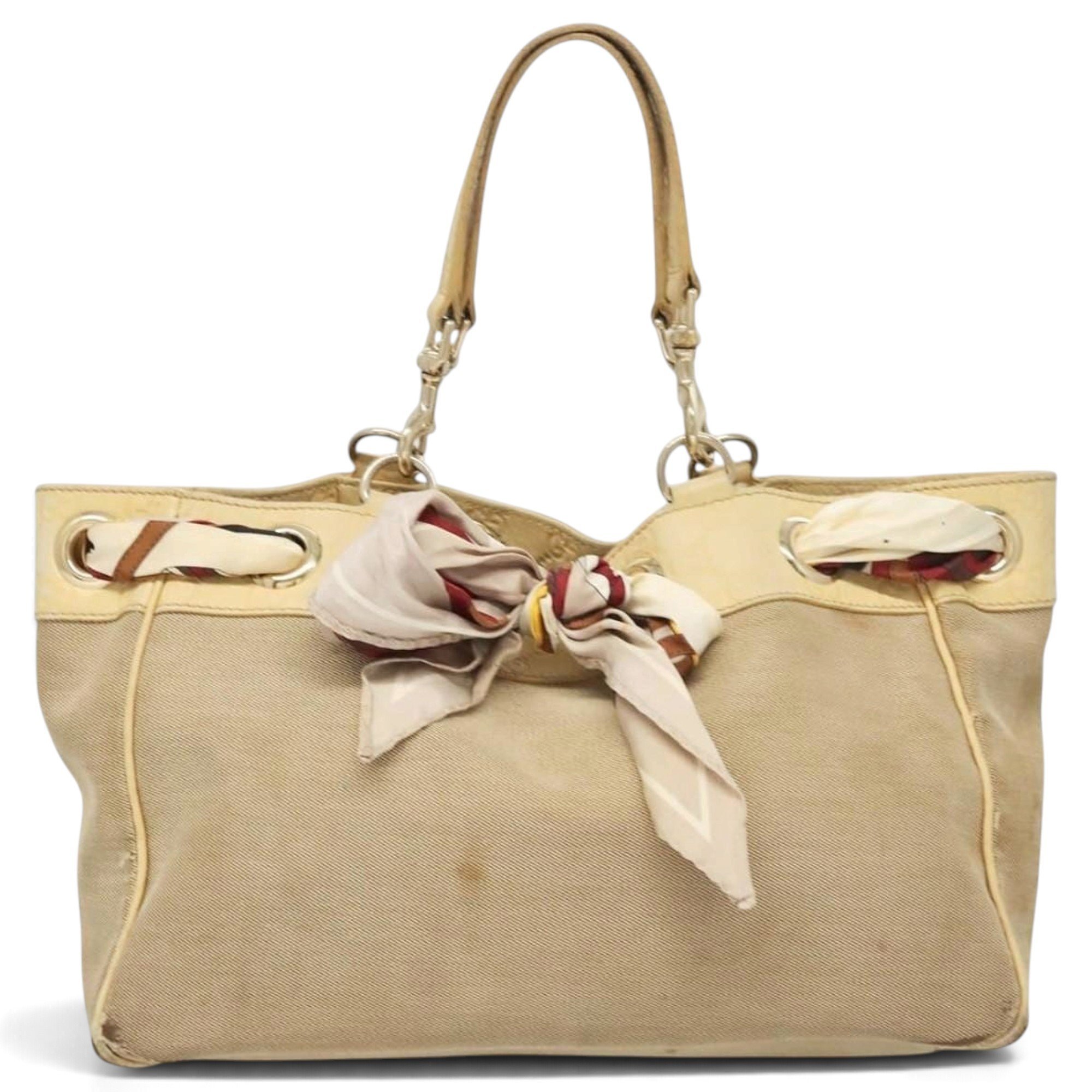 Leather tote