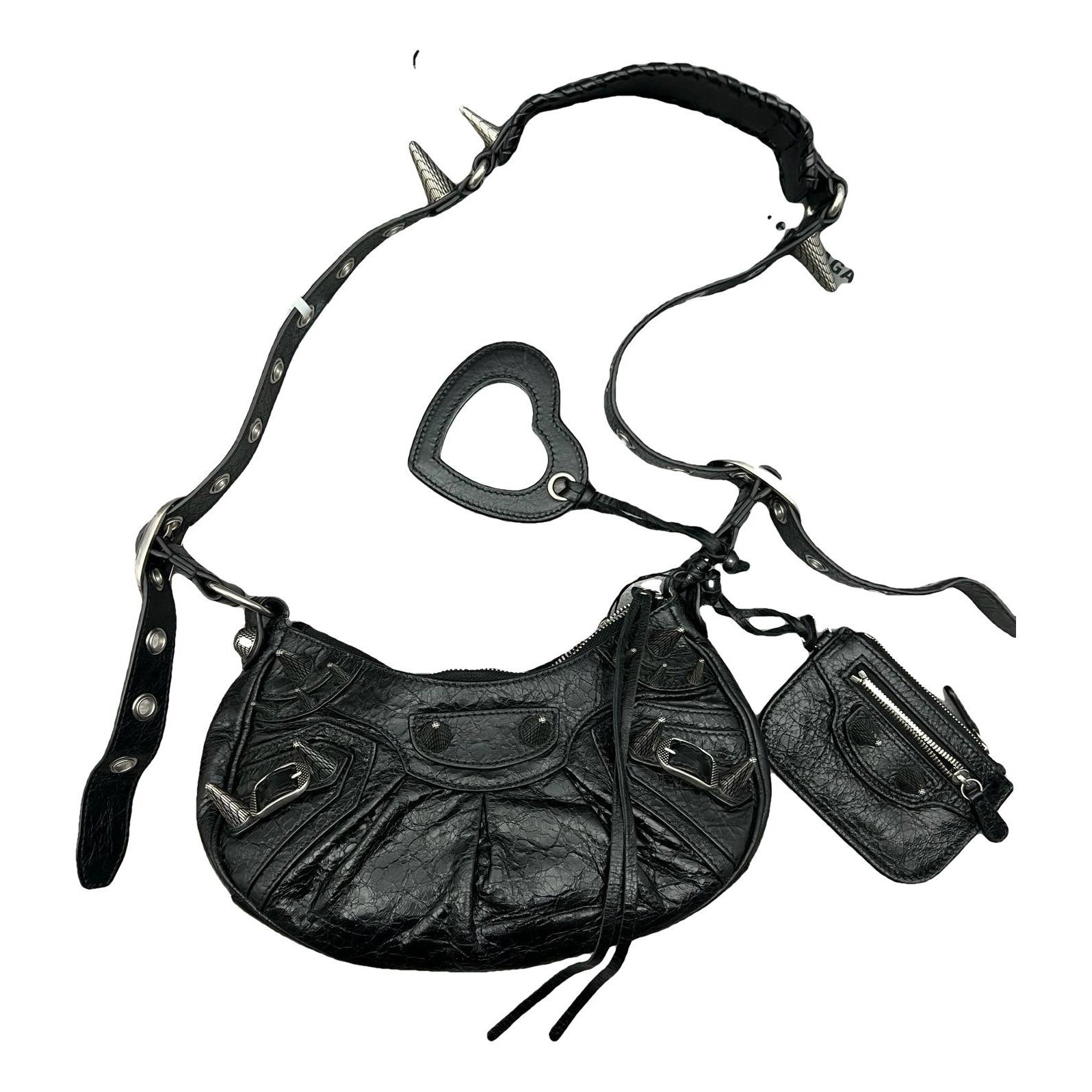 Le Cagole leather handbag