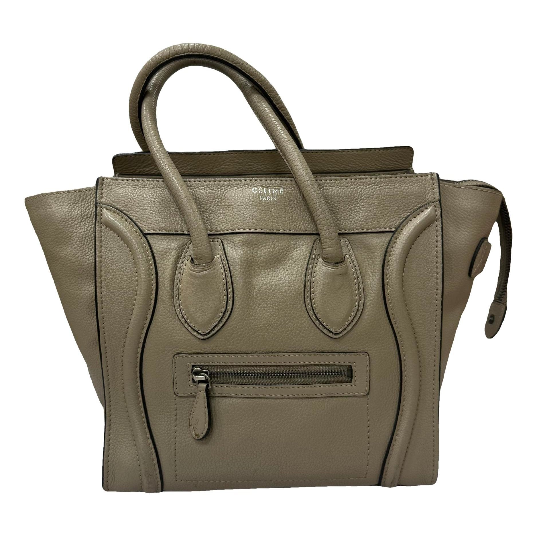Luggage leather handbag