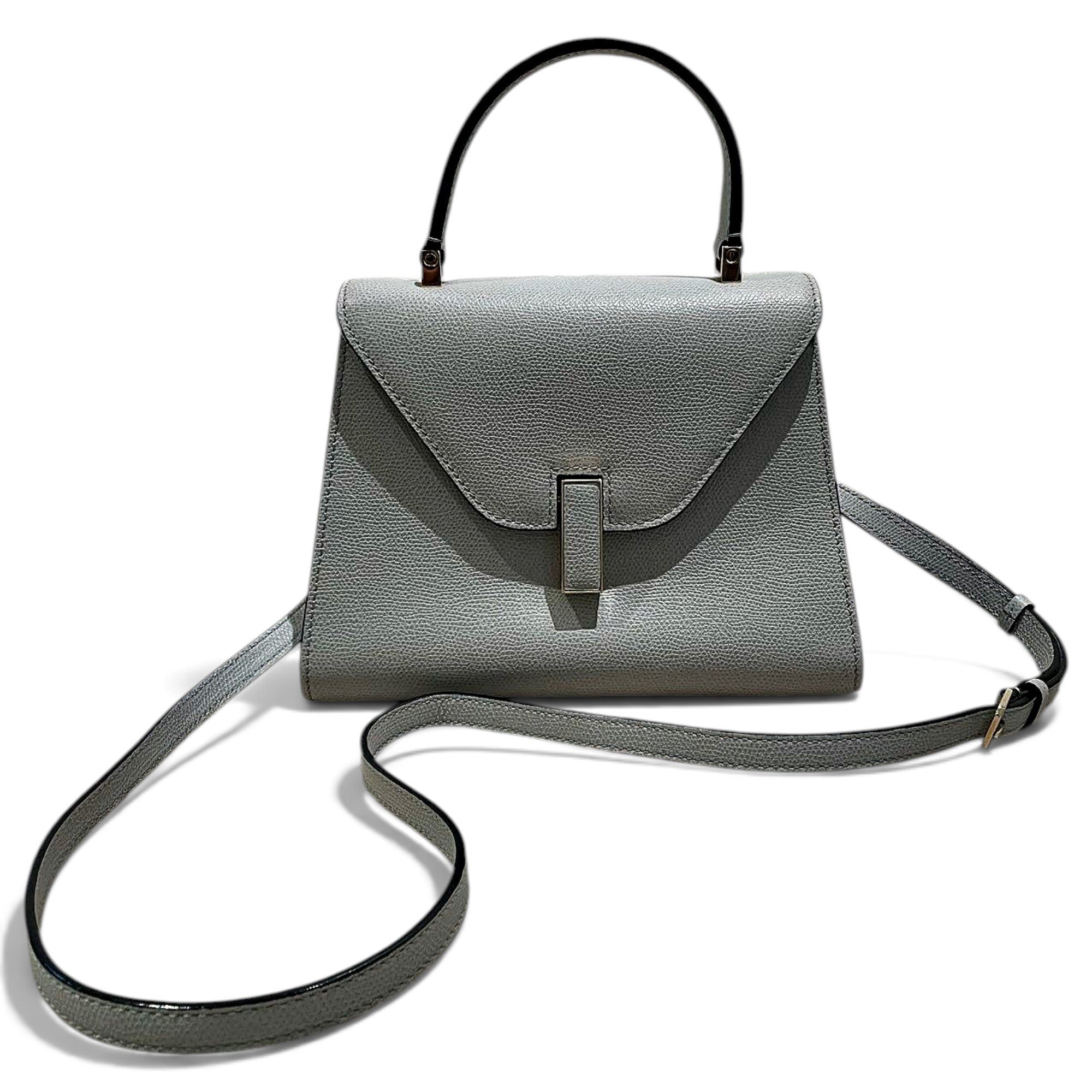 Iside leather handbag