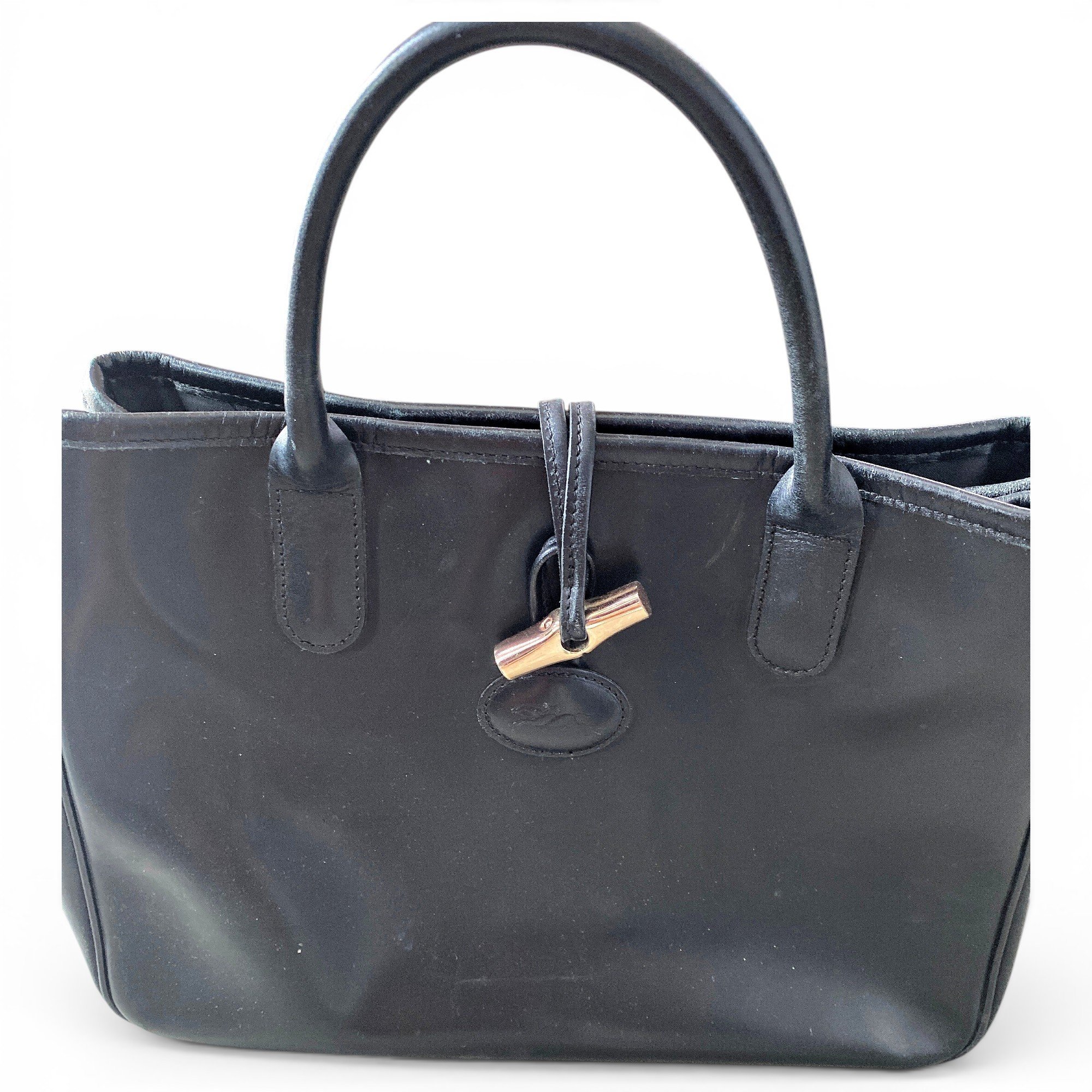 Longchamp Roseau leather handbag