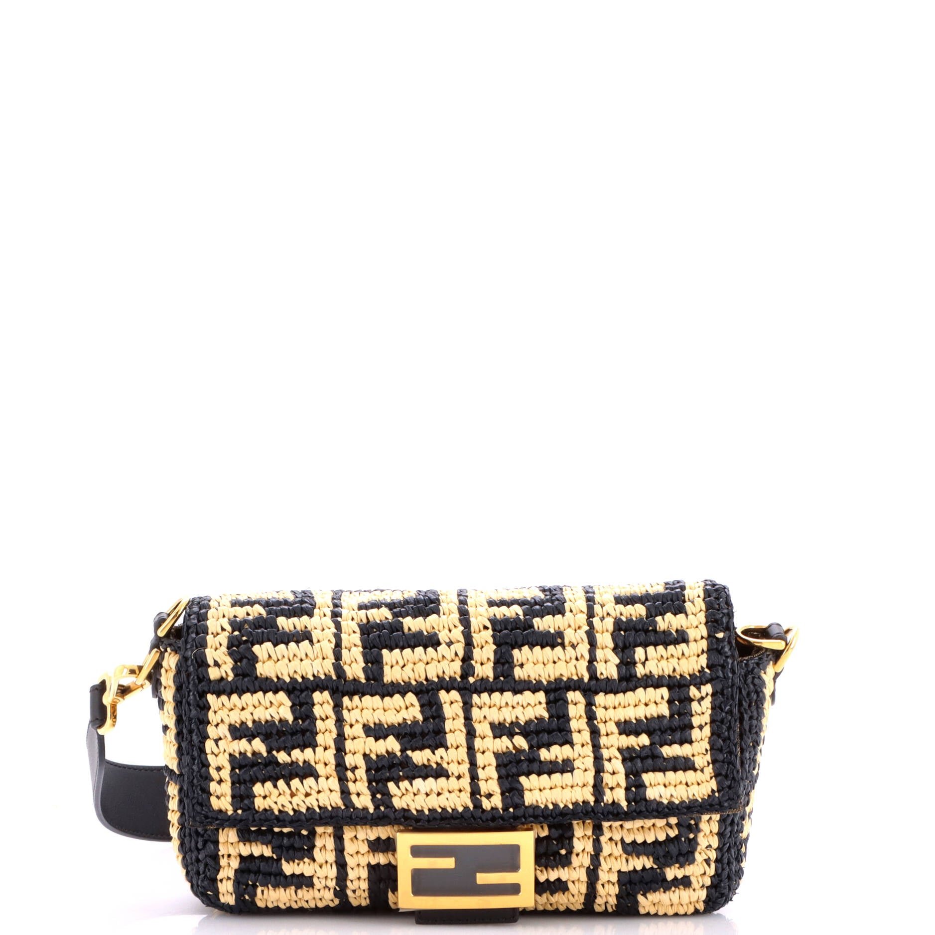 Baguette NM Bag Zucca Raffia Small