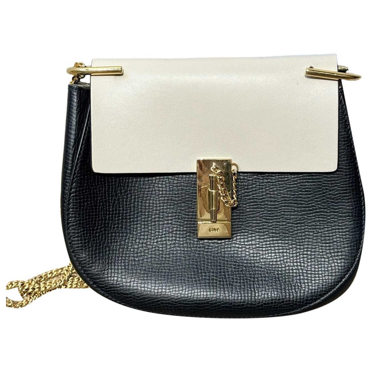 Drew leather crossbody bag