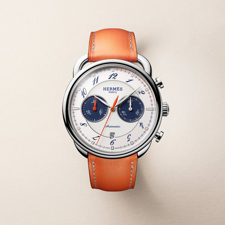 Arceau Chronographe watch, 42 mm