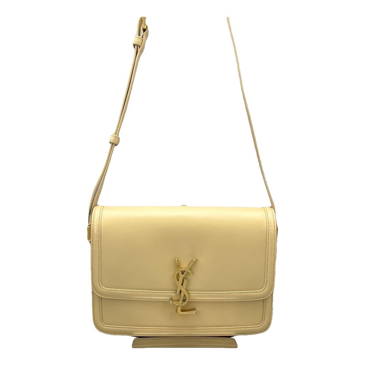 Solférino leather handbag