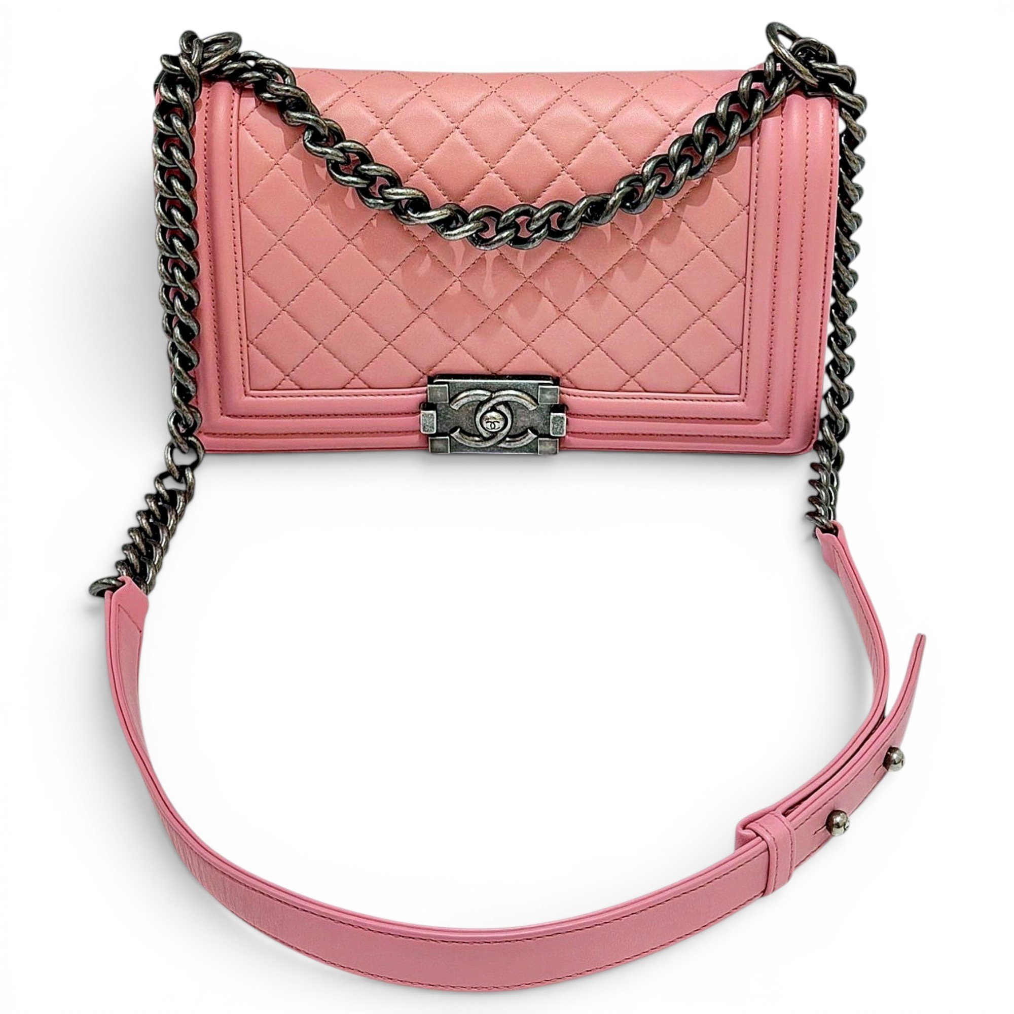 Boy leather handbag
