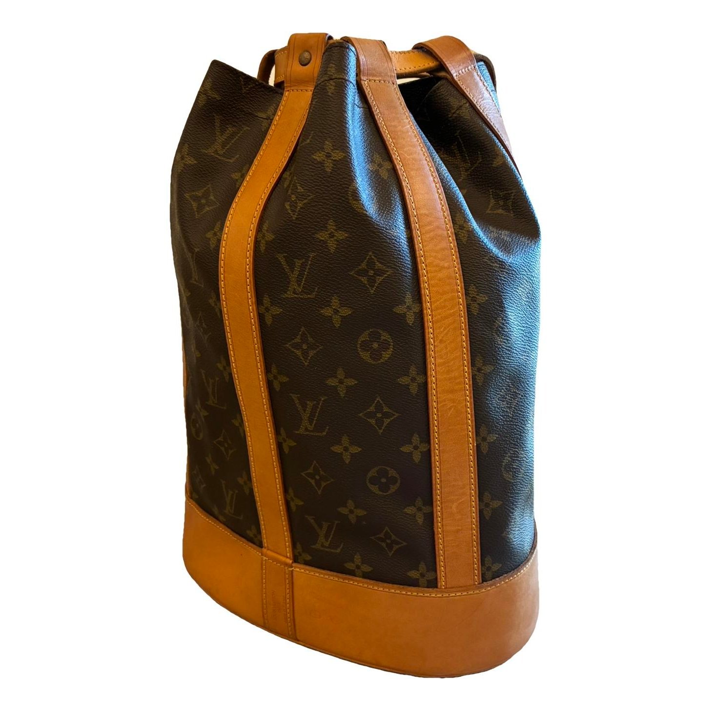 Randonnée leather backpack